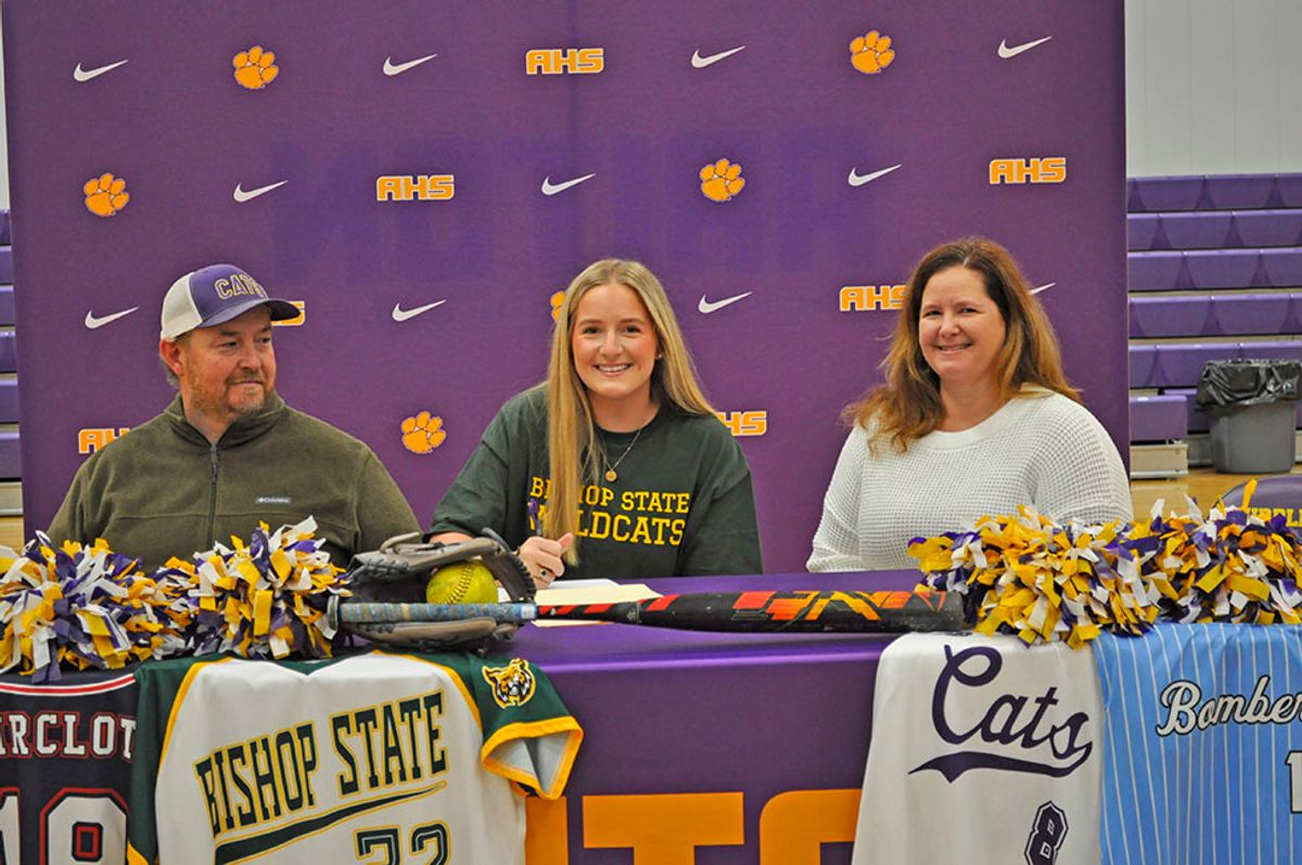 Dream come true: Ariton’s Lizzy Faircloth signs with Bishop ...