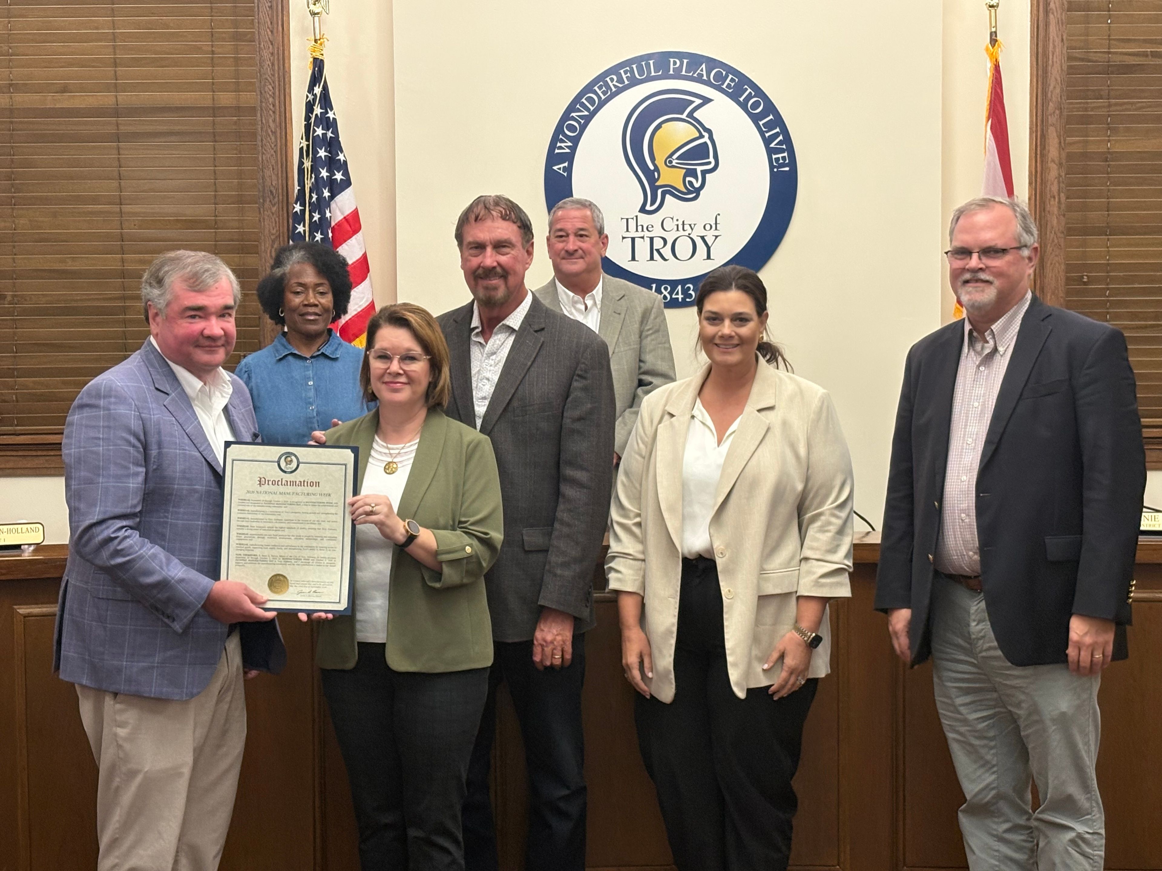 Troy City Council recognizes National Manufacturing Day, Week