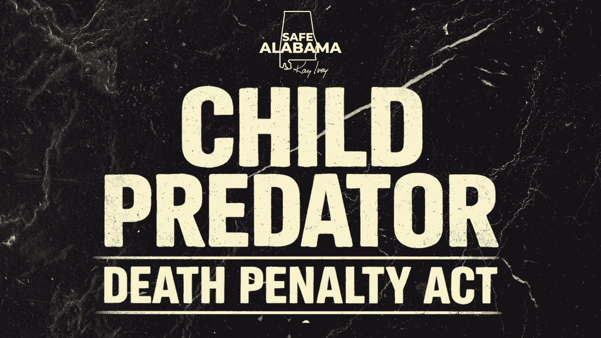 Ivey signs Child Predator Death Penalty Act, Senate passes bill related to autism therapy Alabama Gov. Kay Ivey signs law making some child sex crimes against victims under 12 capital offenses as Senate backs bill shifting autism therapy licensing to…