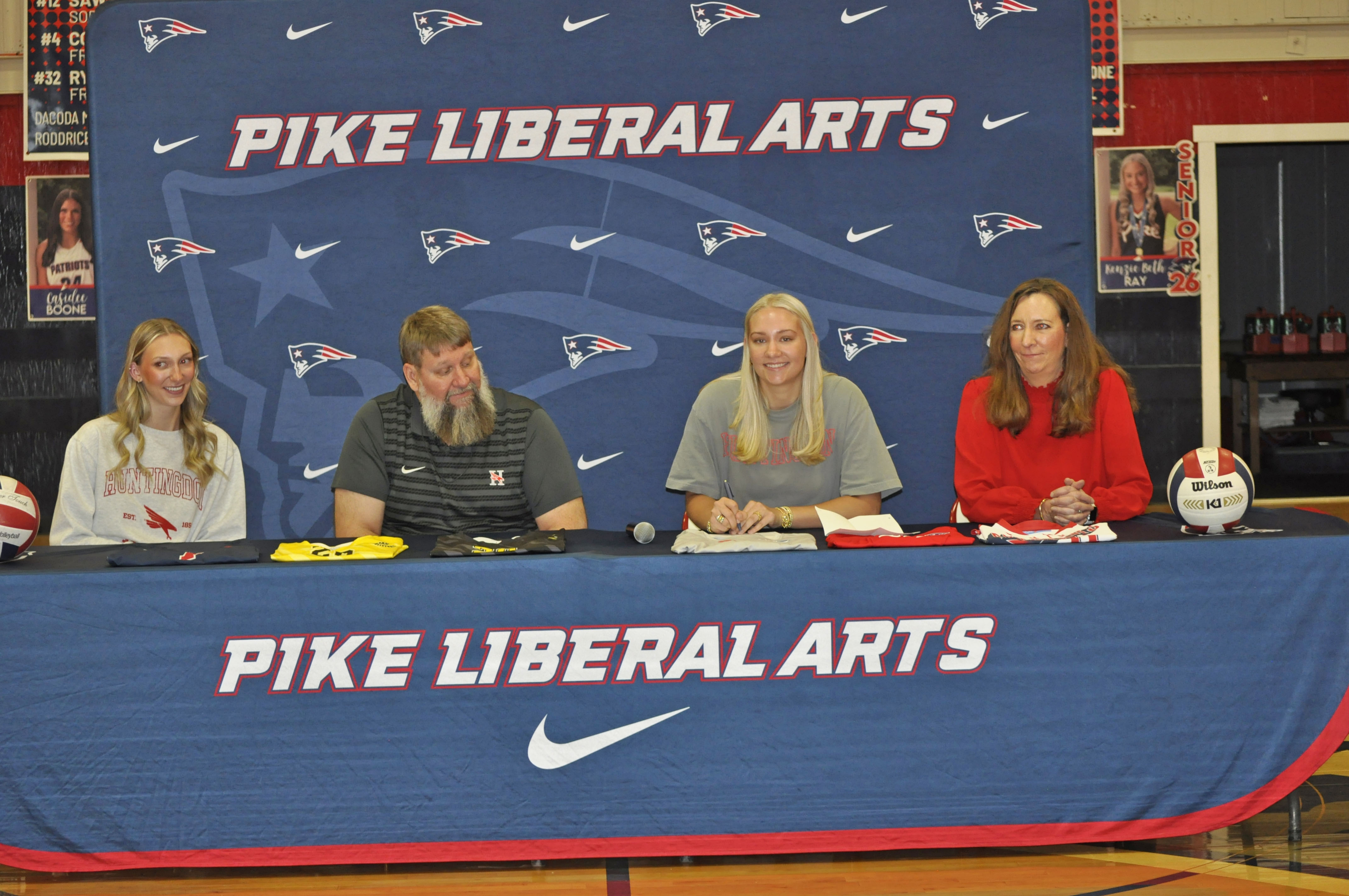 Pike Lib senior Cara Rushing signs with Huntingdon to continue volleyball career