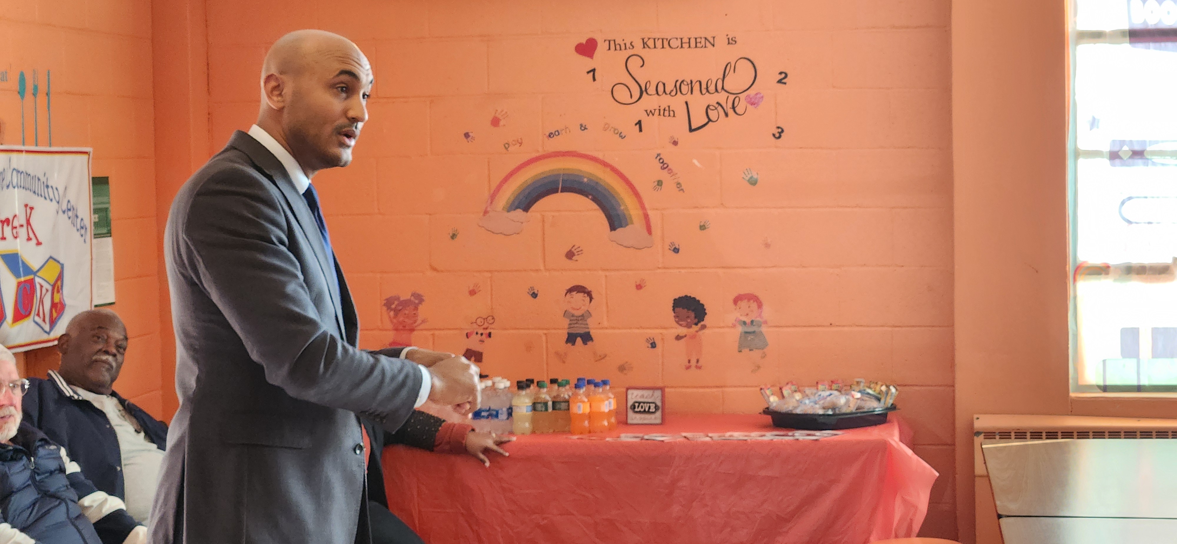 Figures discusses early childhood education at CLC