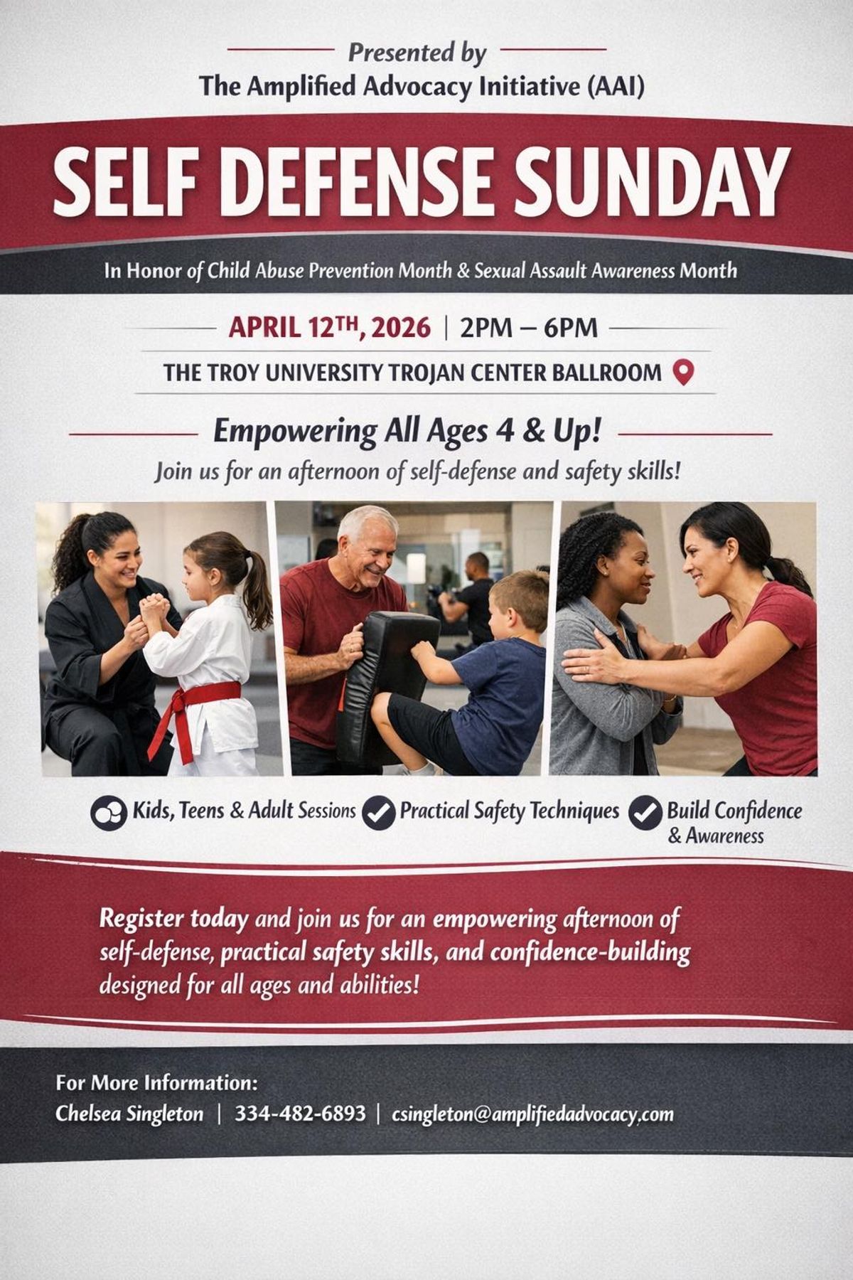 Troy non-profit AAI hosting free community self-defense event