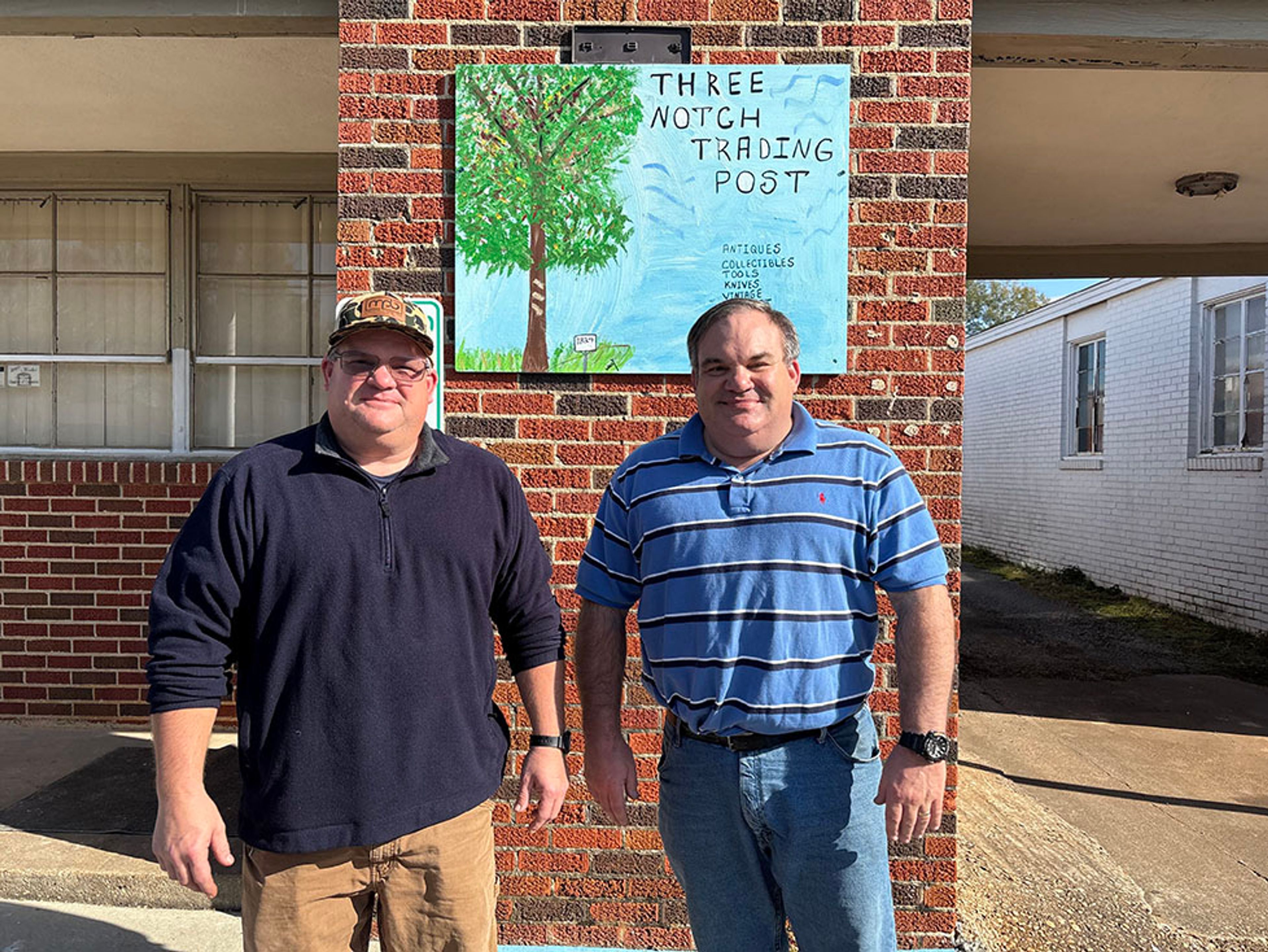 Lowery brothers open North Three Notch Trading Post, a male-focused thrift and antique store  