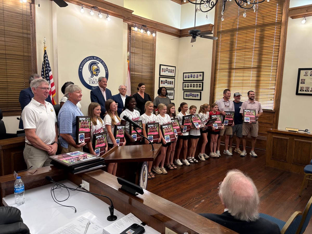 Troy City Council recognizes 10U World Series Champs