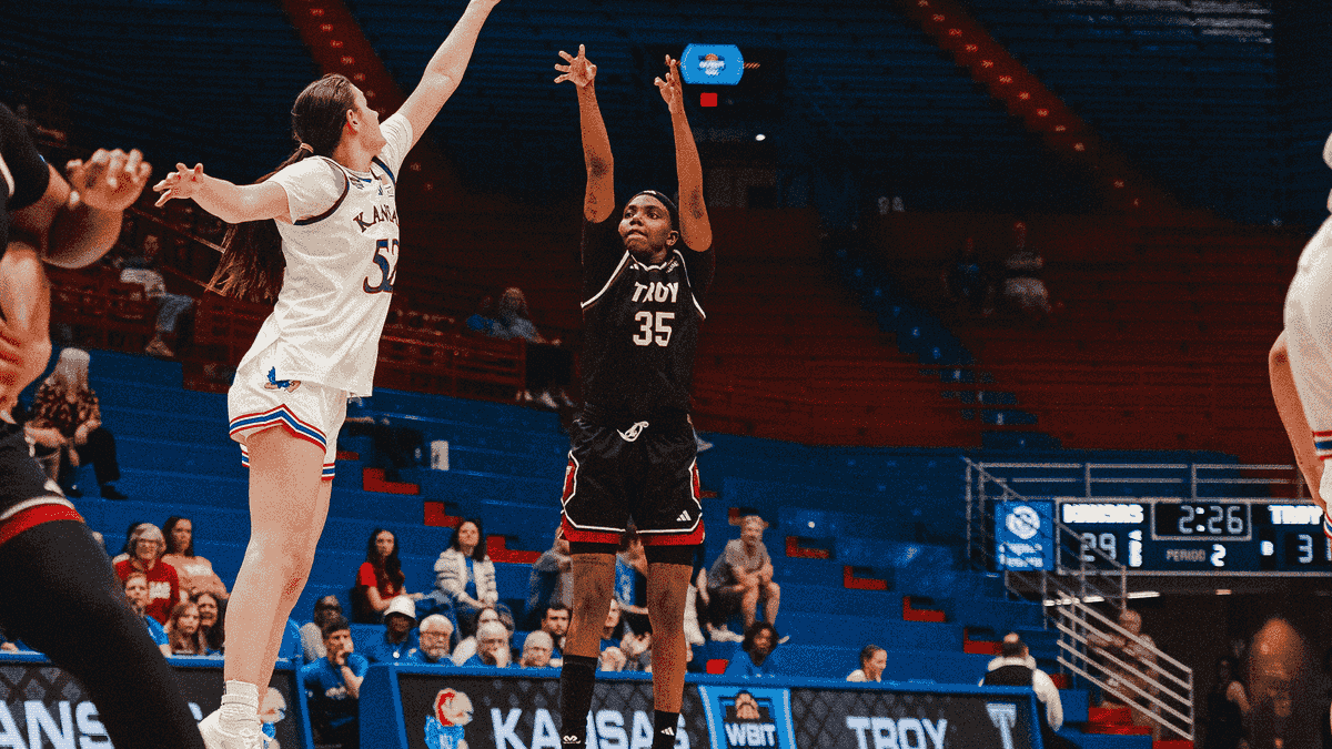 Troy Women fall to Kansas in WBIT