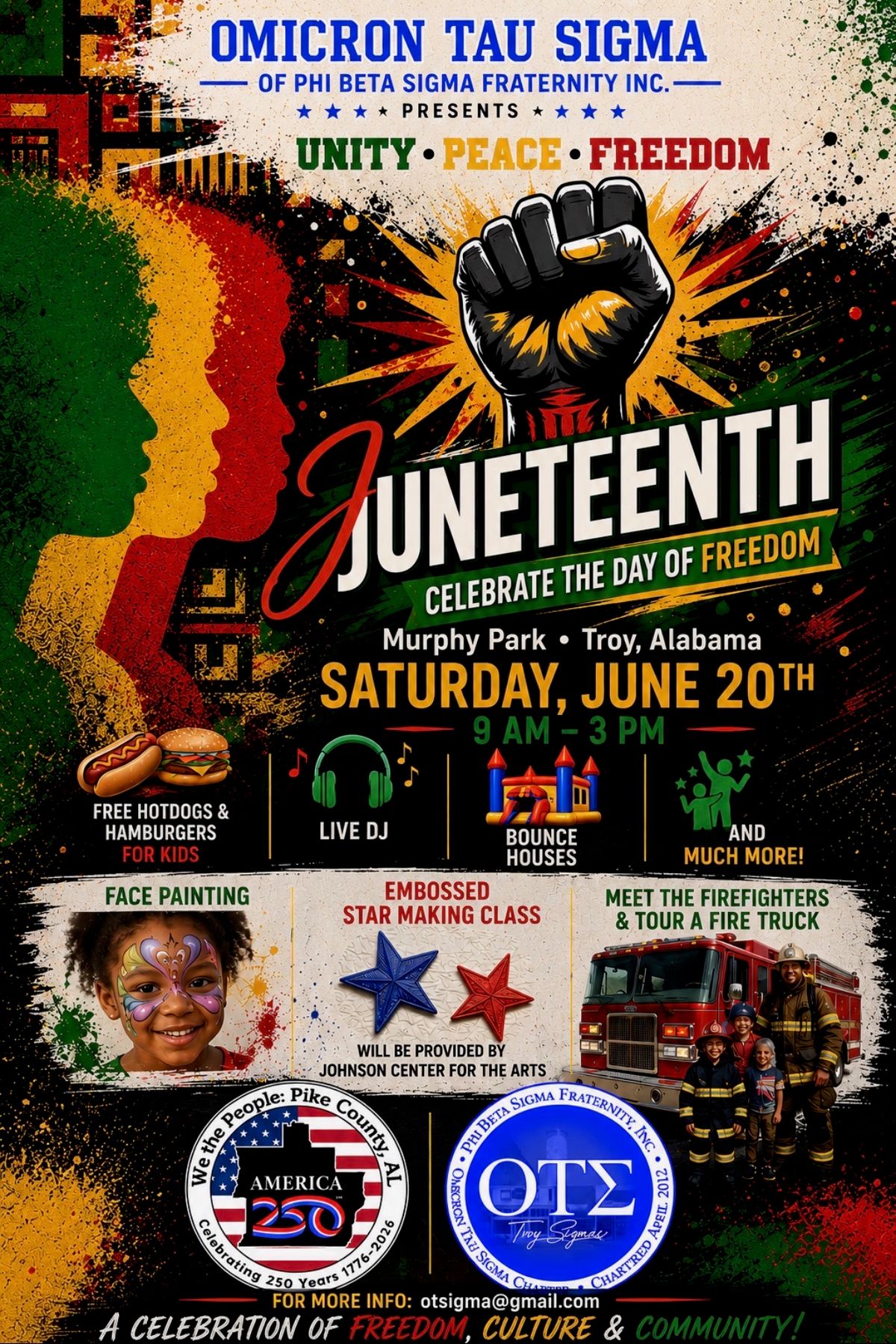 Omicron Tau Sigma gears up for Third Annual Juneteenth Celebration