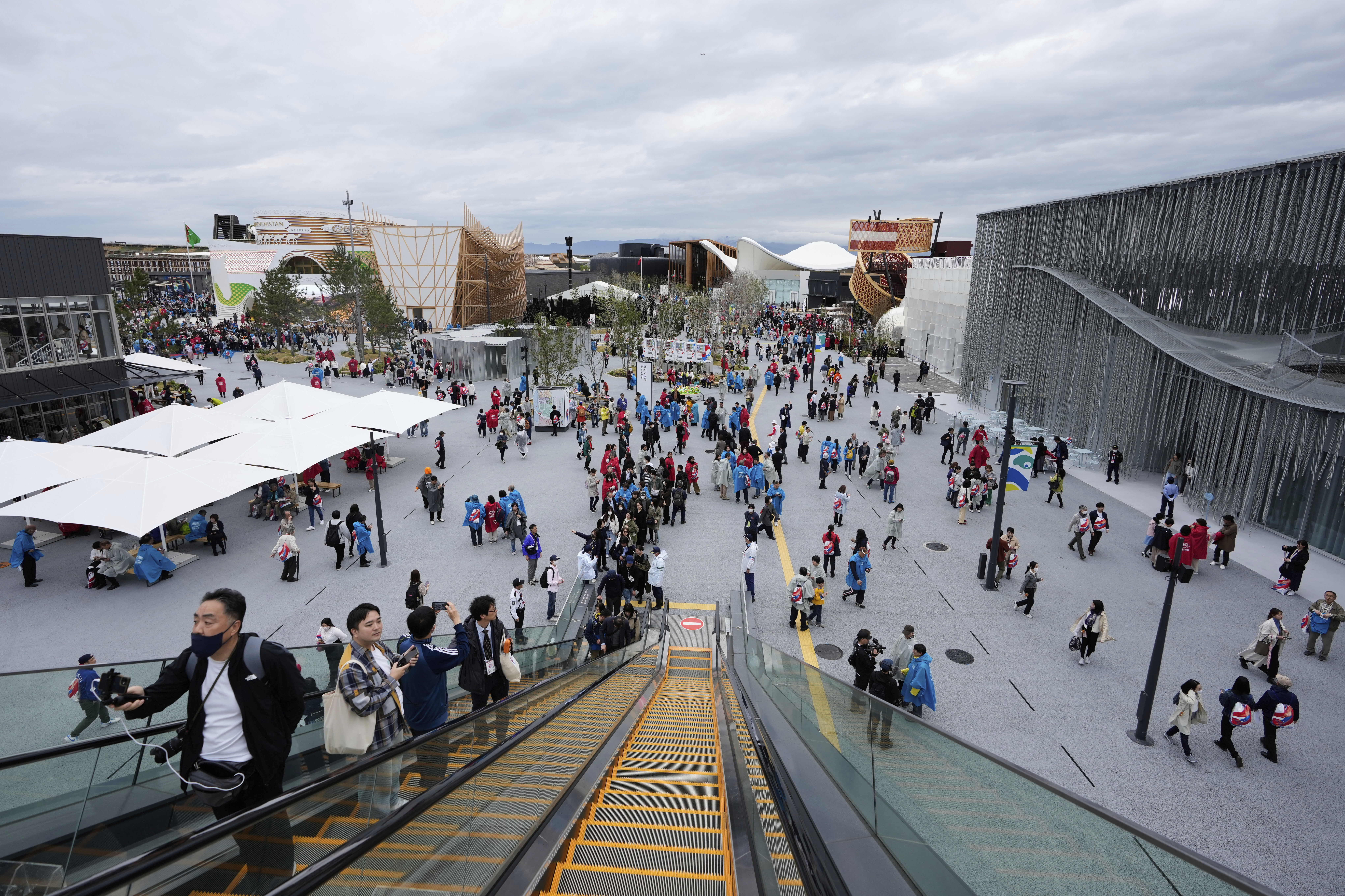 Osaka Expo opens in Japan offering a vision of the future. H