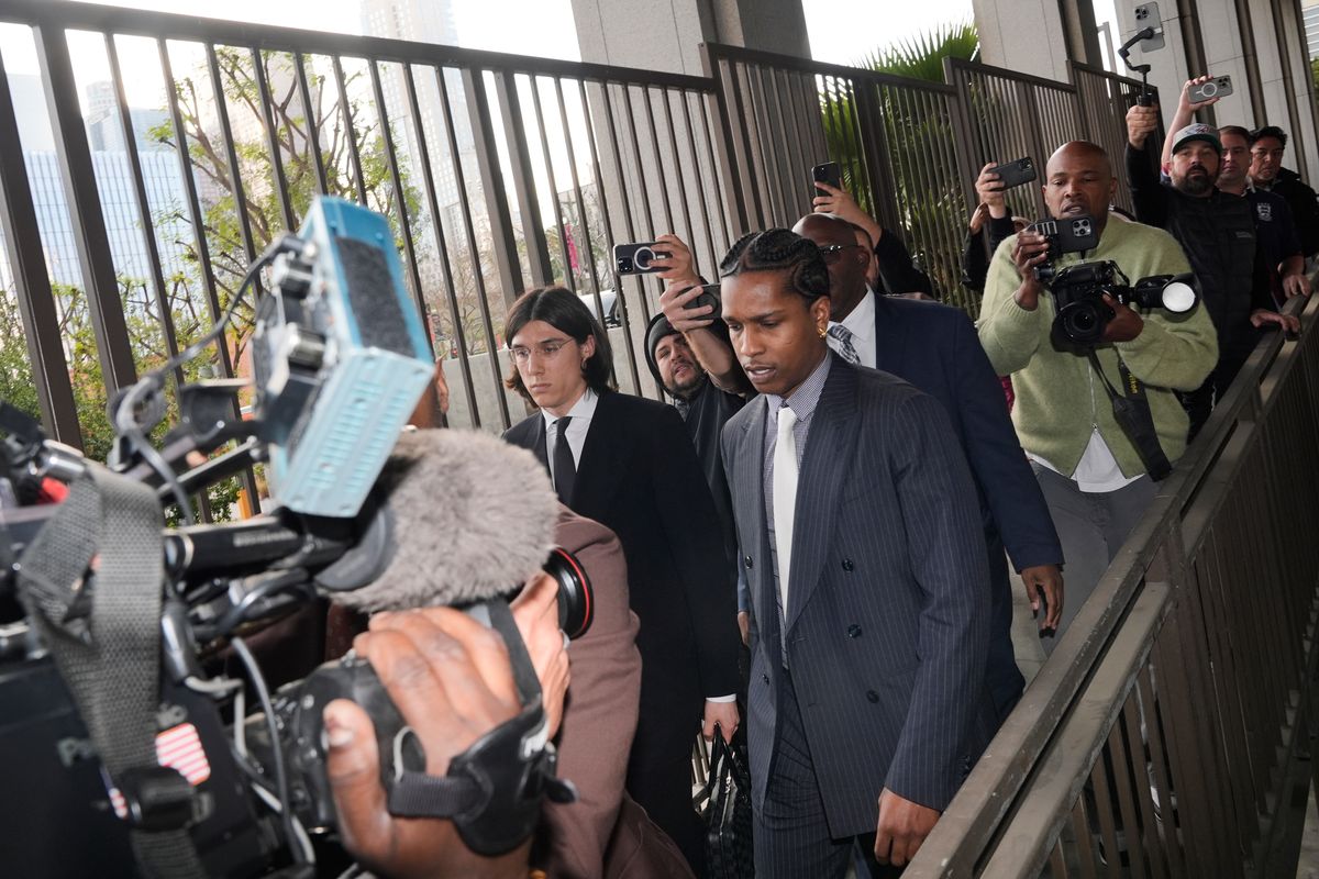 Hip-hop star A$AP Rocky is found not guilty of firing a hand...