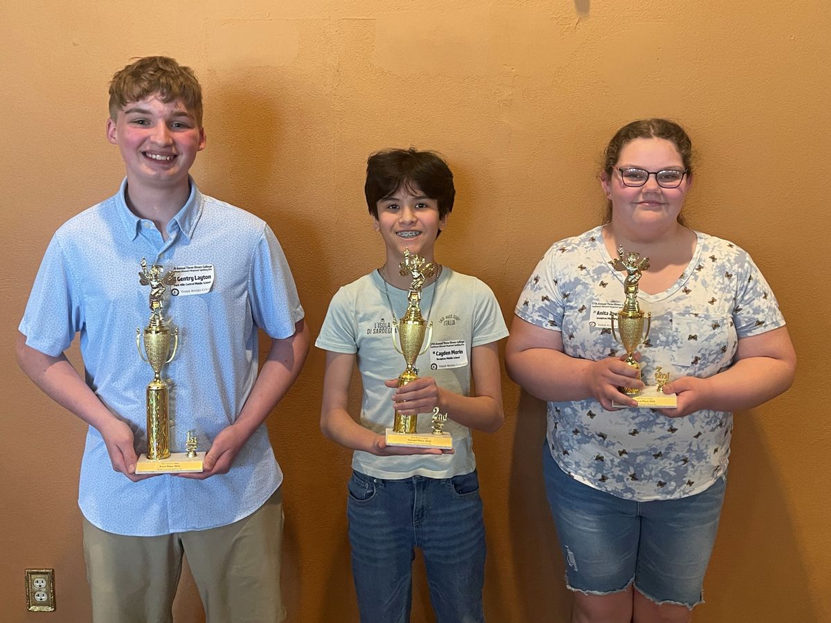 Doniphan students claim second and third at regional spellin...
