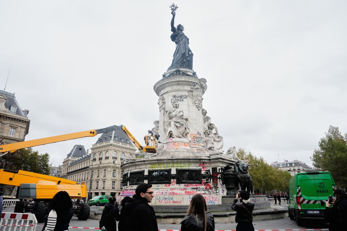 French authorities ban some student protests after weekend l...