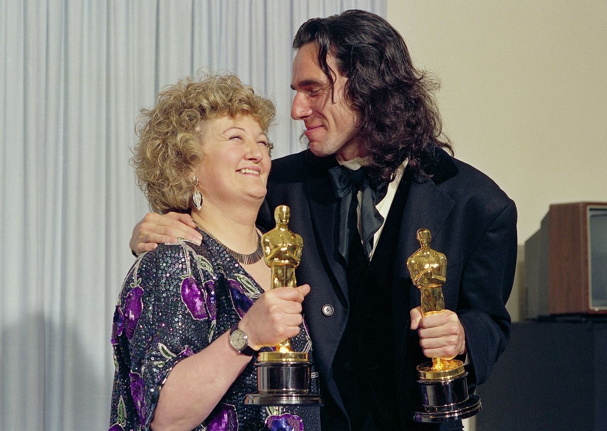 Brenda Fricker, the first Irish actress to win an Oscar, for...