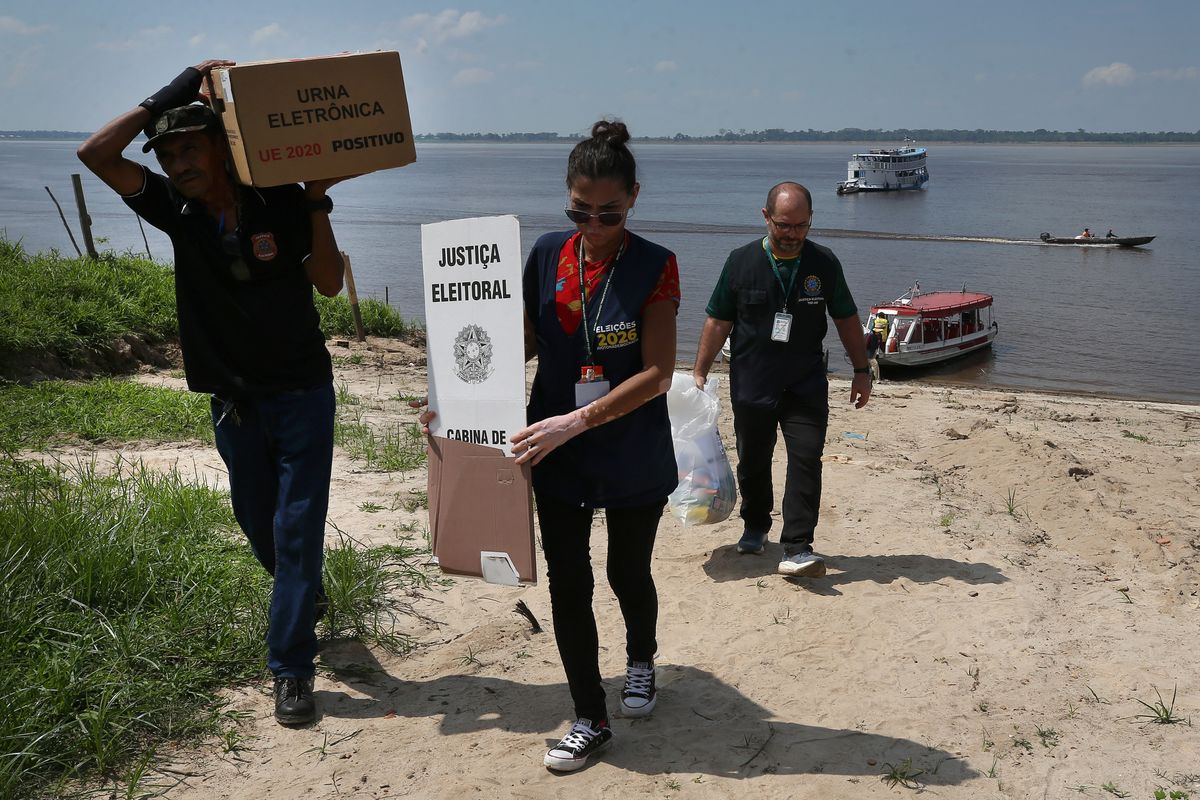 Brazil's Indigenous voters deep in Amazon struggle to cast b...