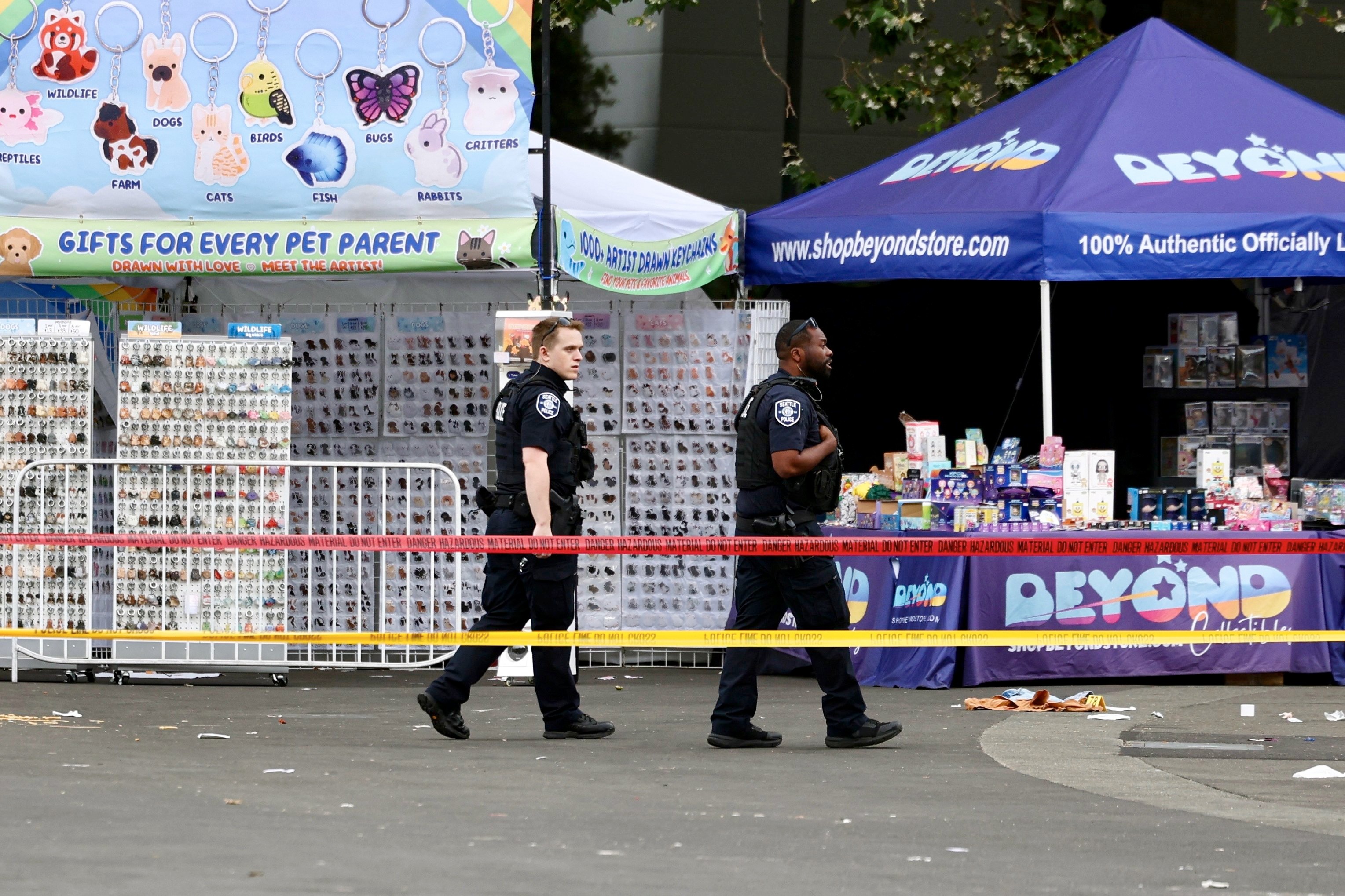 Multiple people shot as gunfire erupts near Seattle’s iconic Space Needle, police say