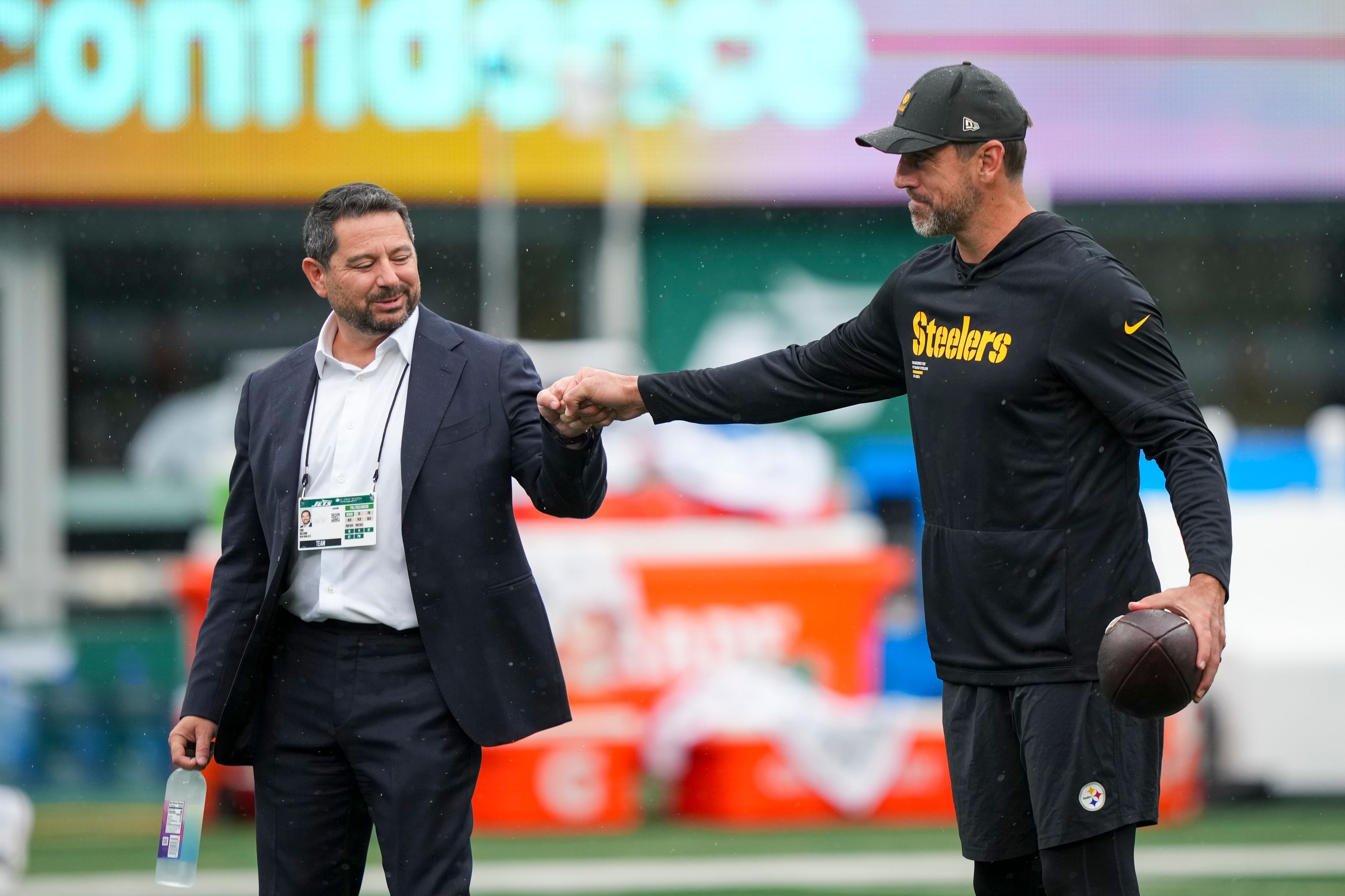 Aaron Rodgers returns to MetLife Stadium with Steelers after disappoin...
