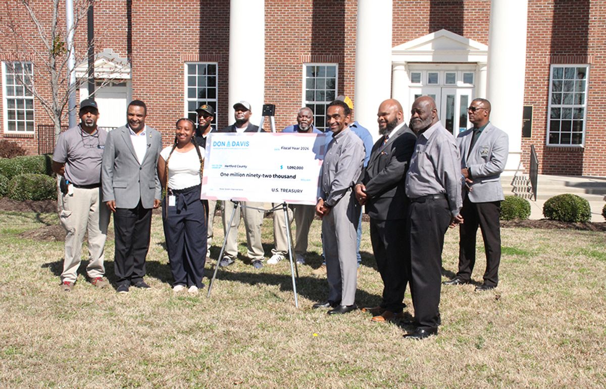 Davis delivers federal funds locally