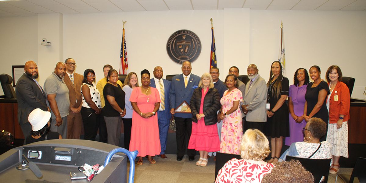 Hall honored for seven decades of service