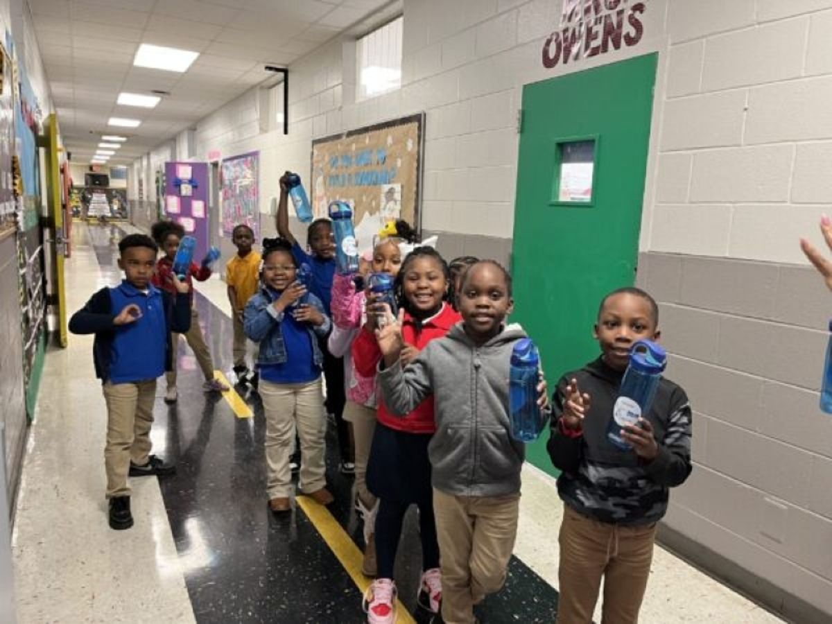 Clean water returns to Jackson-Steele Elementary