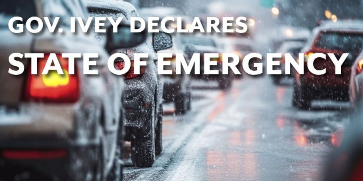 Ivey declares state of emergency ahead of winter storm