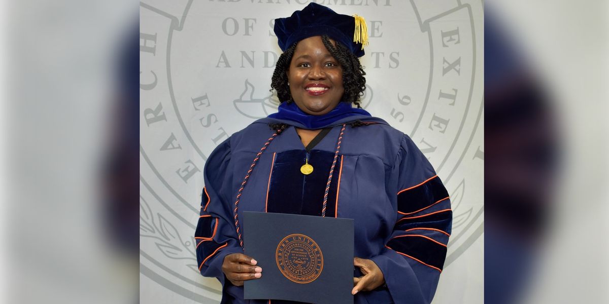 Rudolph earns doctorate at Auburn