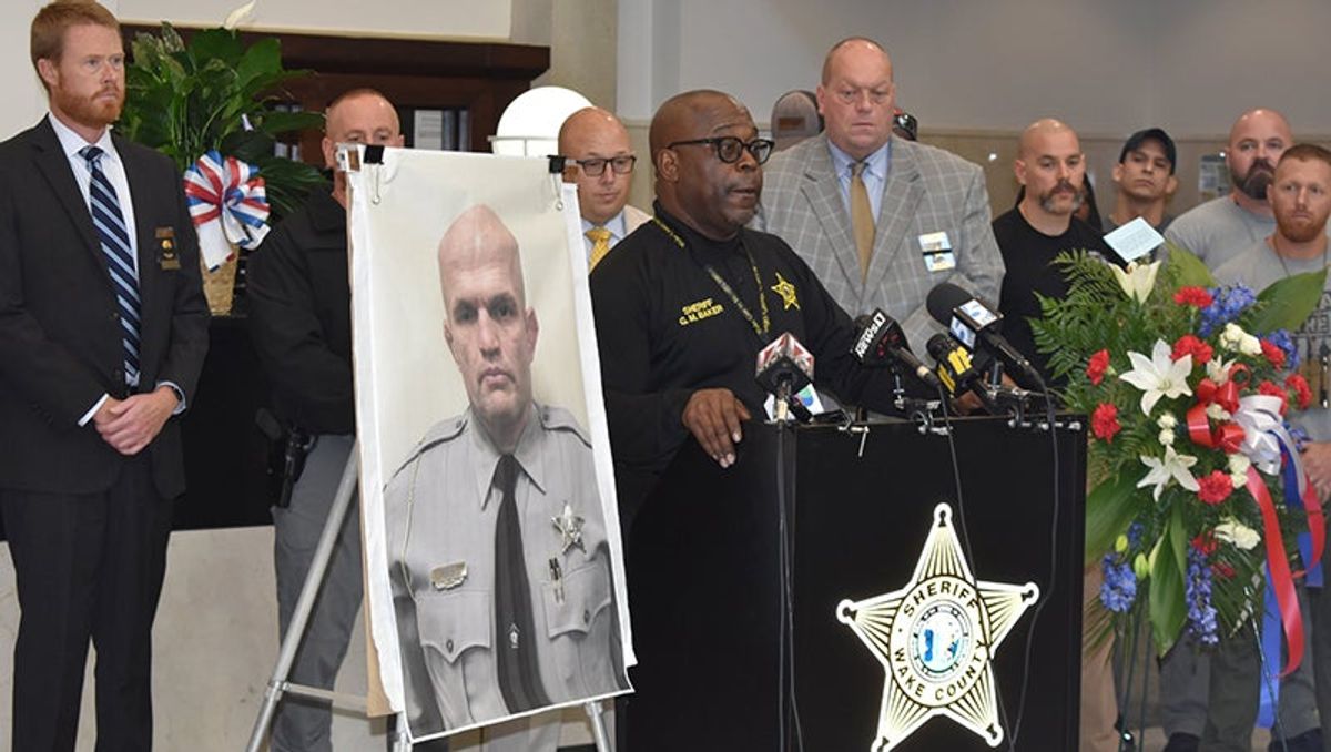 Man charged with murder in shooting of North Carolina deputy