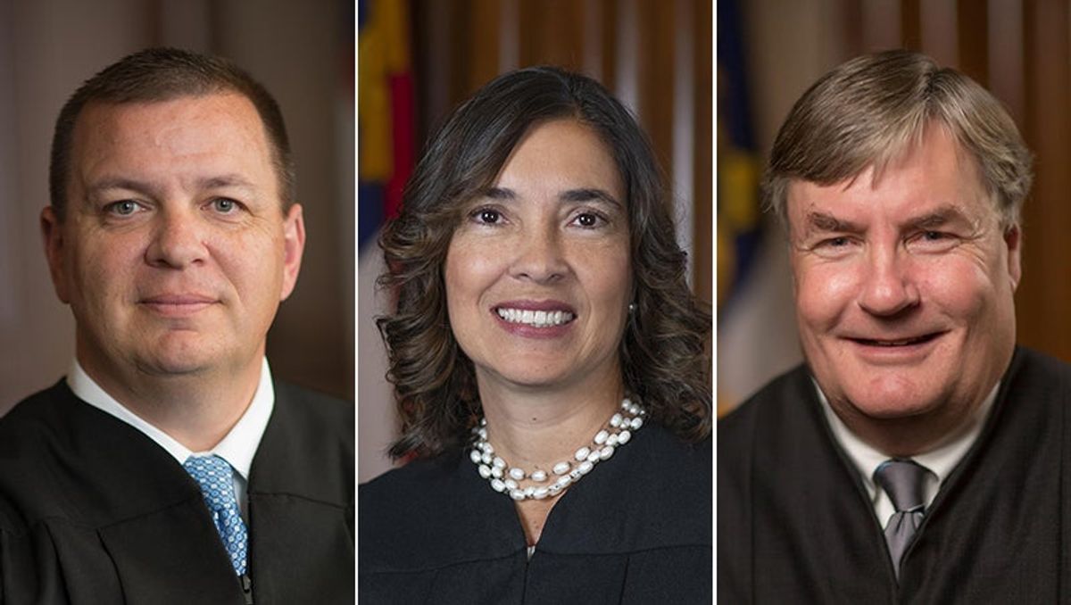 Laura Cubbage North Carolina Supreme Court justices won't step aside in re...