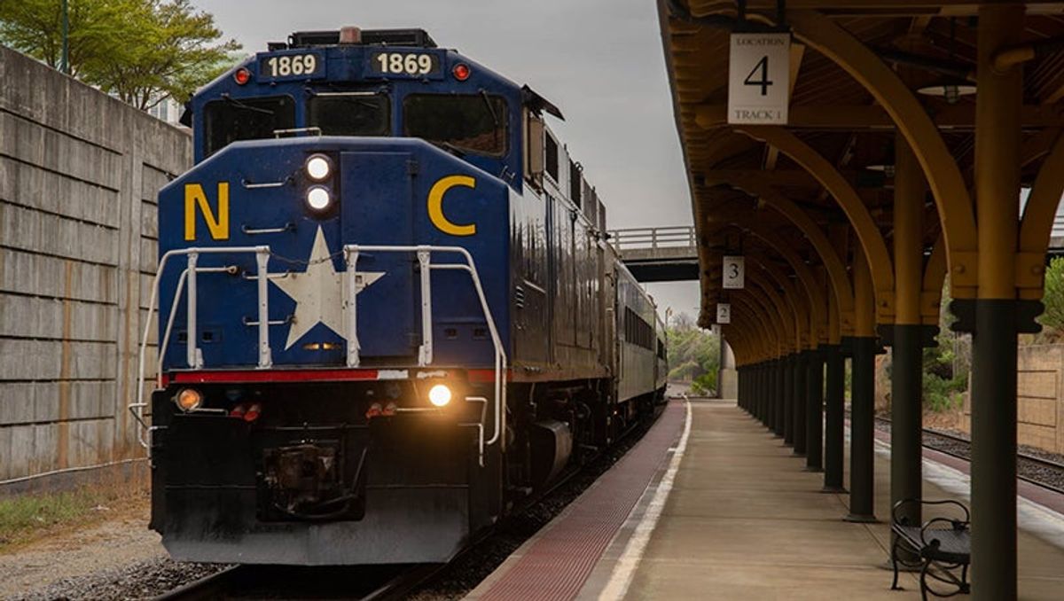 NC By Train has highest ridership month in service history