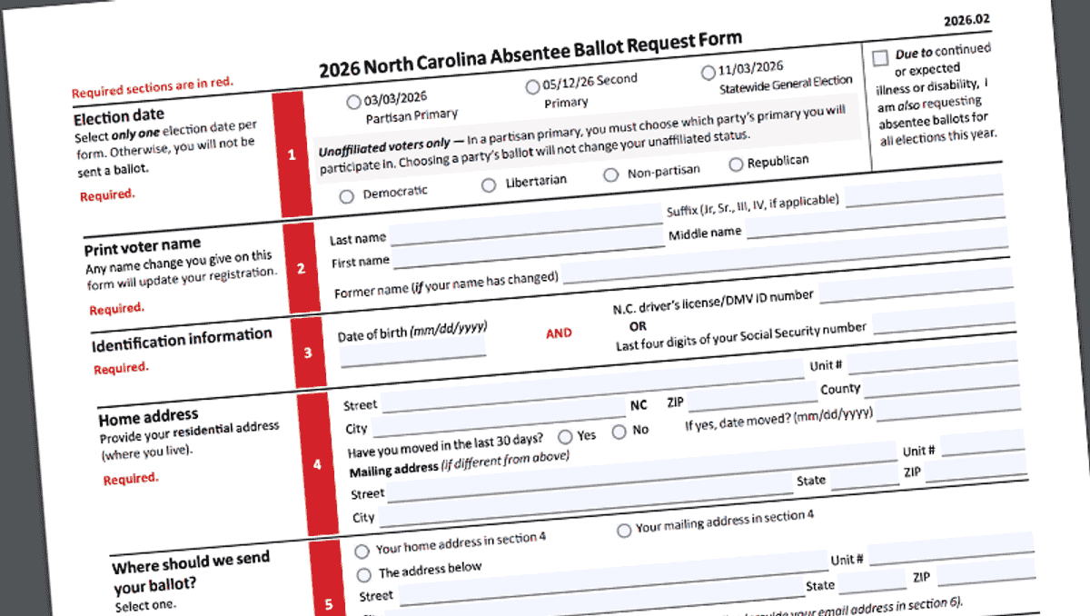 Absentee voting by mail begins Monday