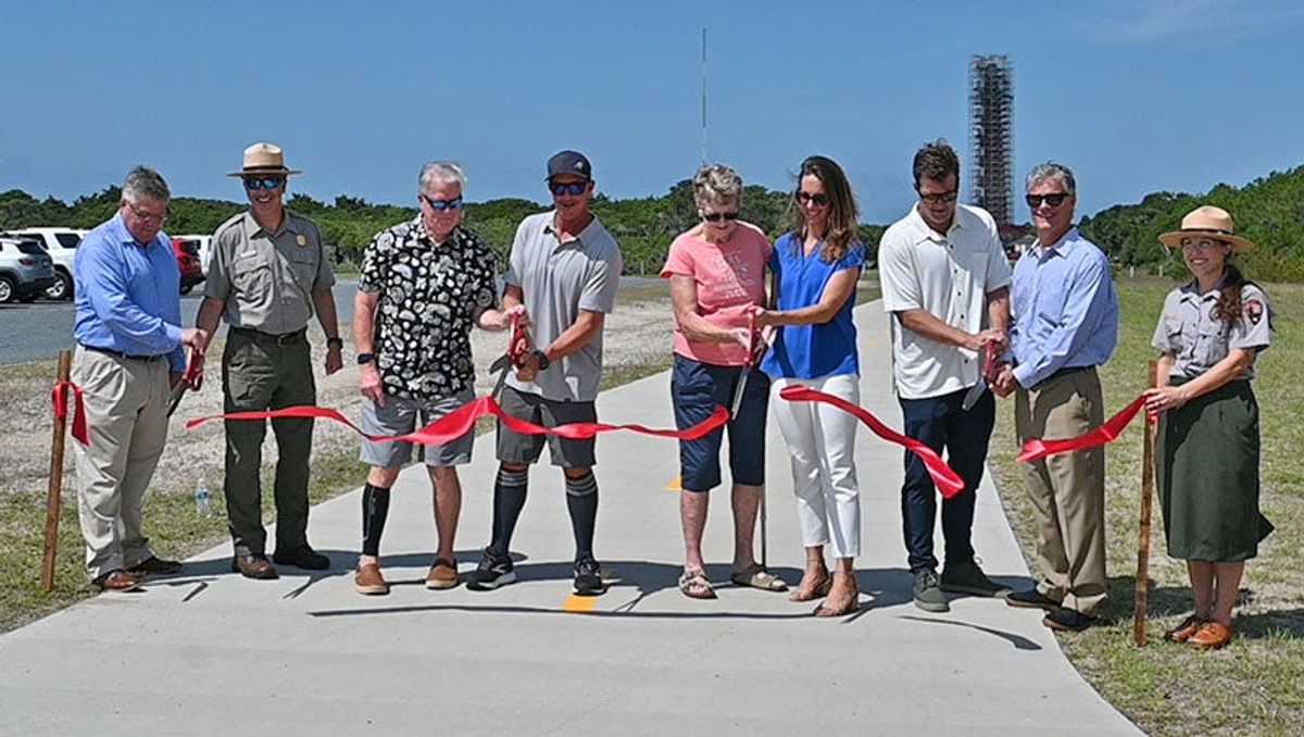 Lighthouse pathway formally opened