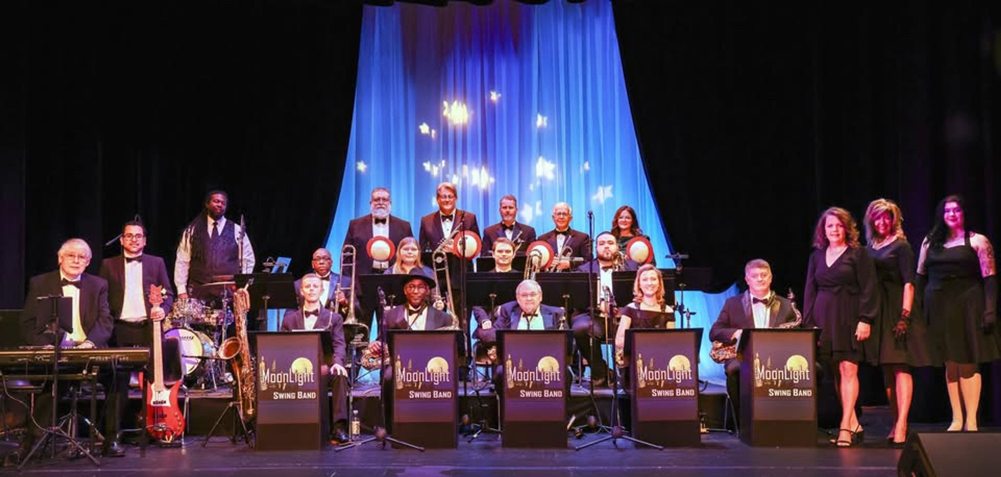 Moonlight Swing Band gives free holiday concert