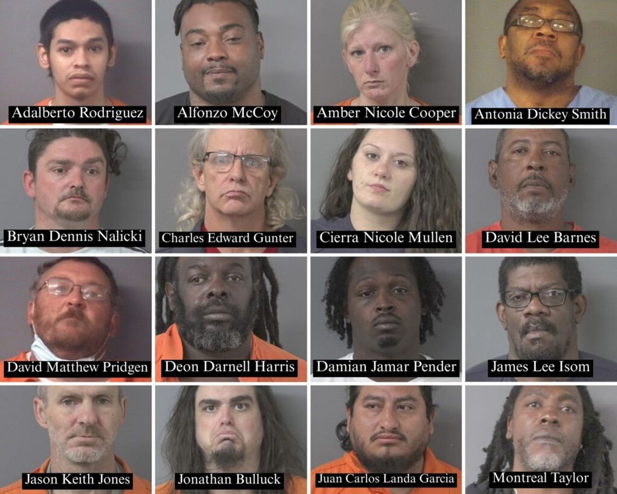 16 arrested in sheriff’s office drug sweep
