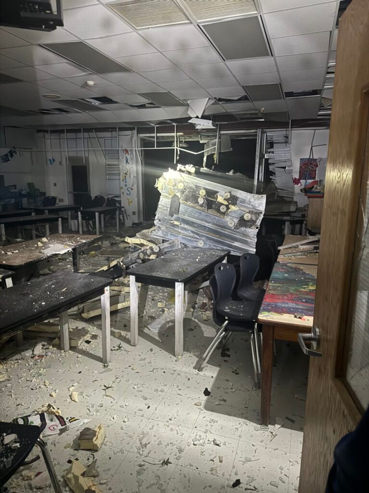 Springfield Middle School damage ‘heartbreaking’; homes, church were d...