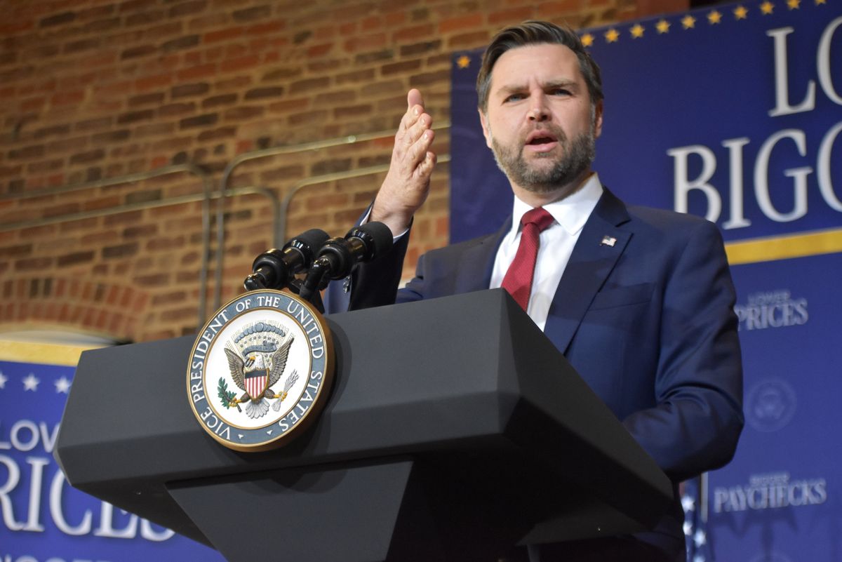 In NC visit, Vance tries to push back against economic reality