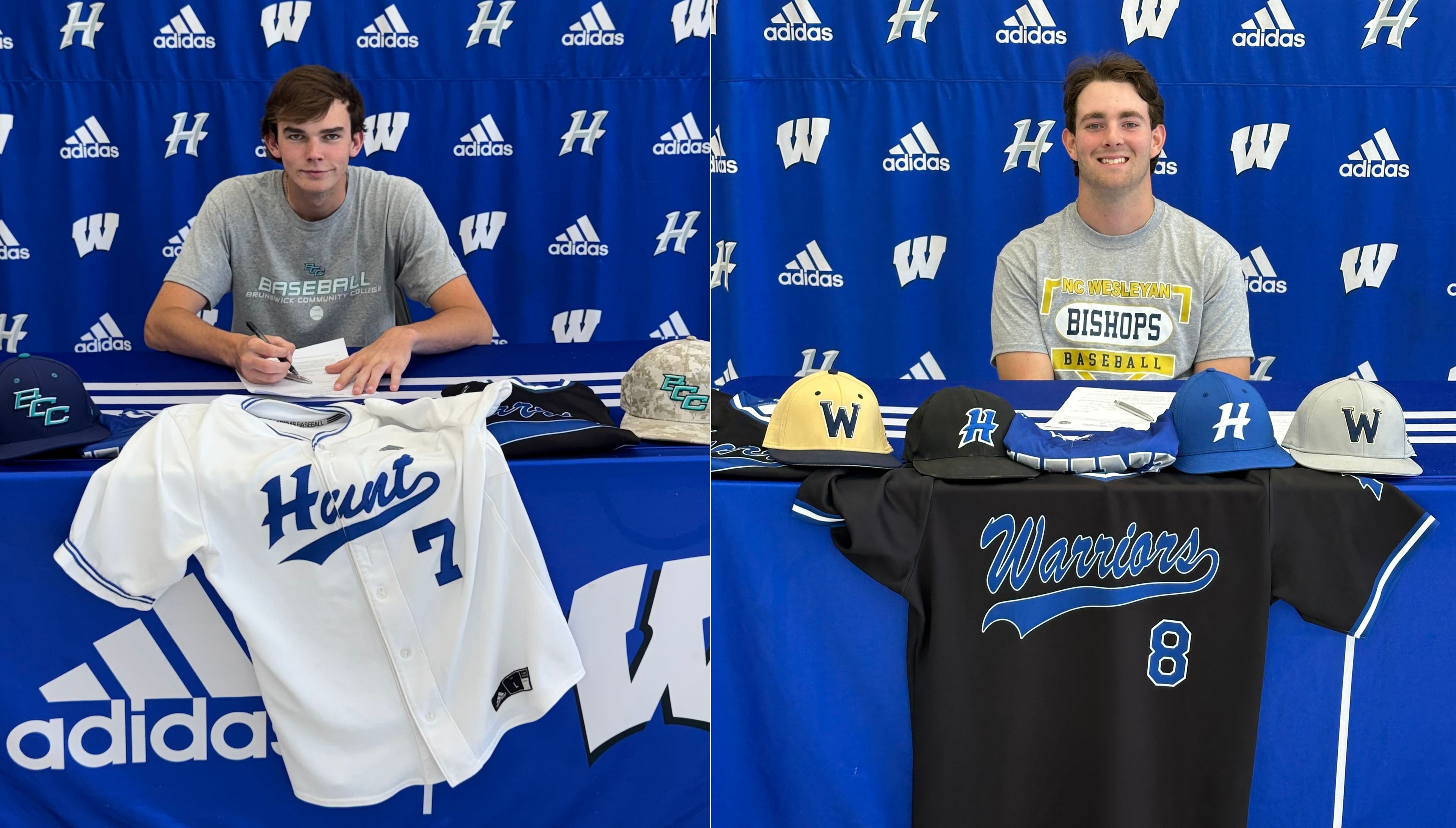 Hunt’s Bass, Evans leveling up on the diamond