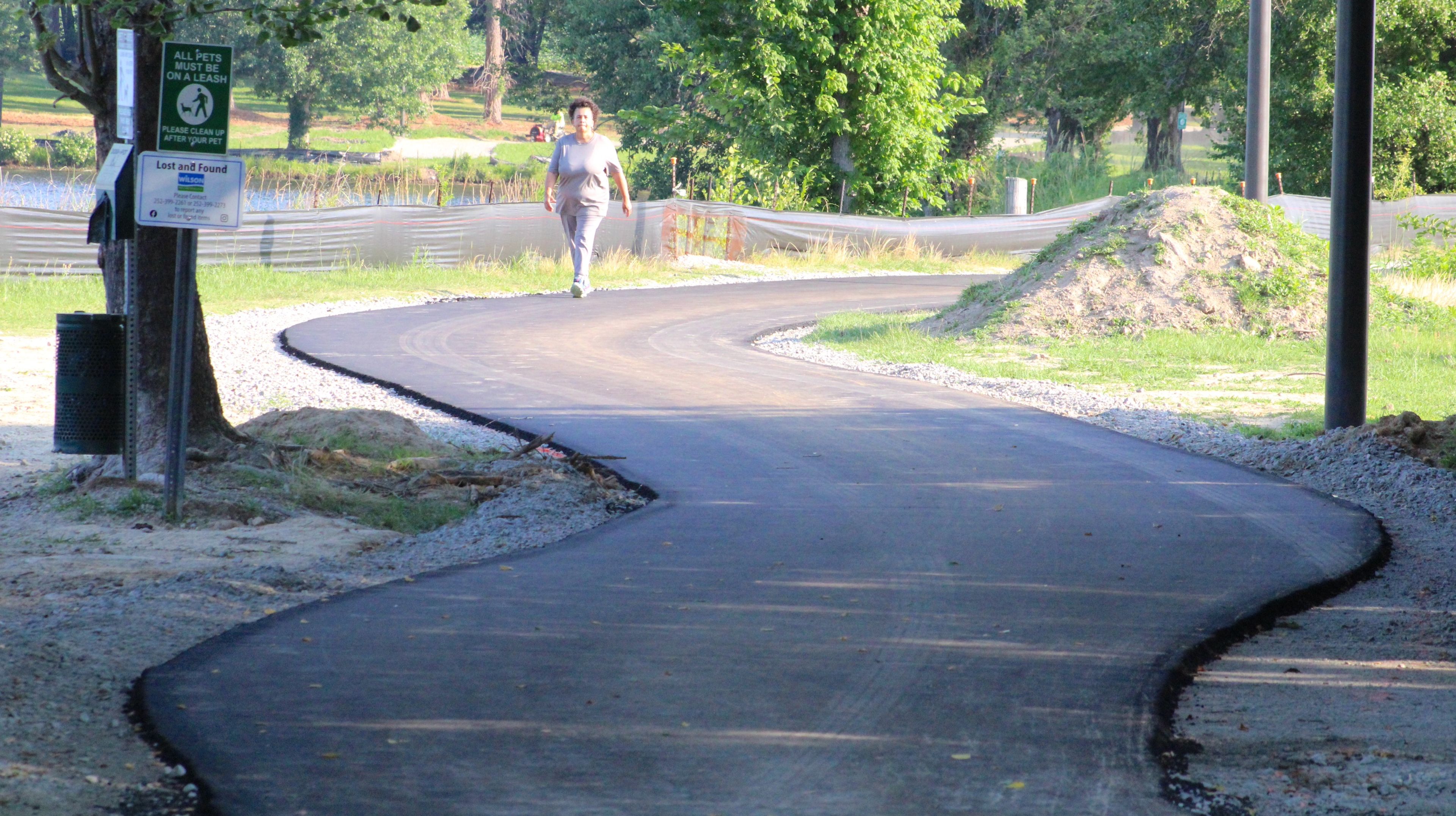 Path paved at Lake Wilson