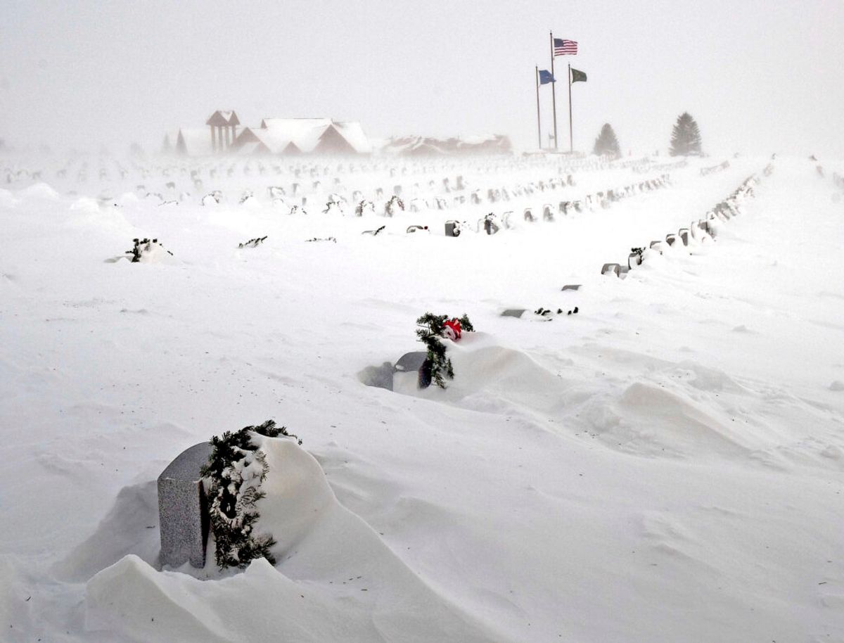 Massive winter storm brings frigid temps, snow, ice to US