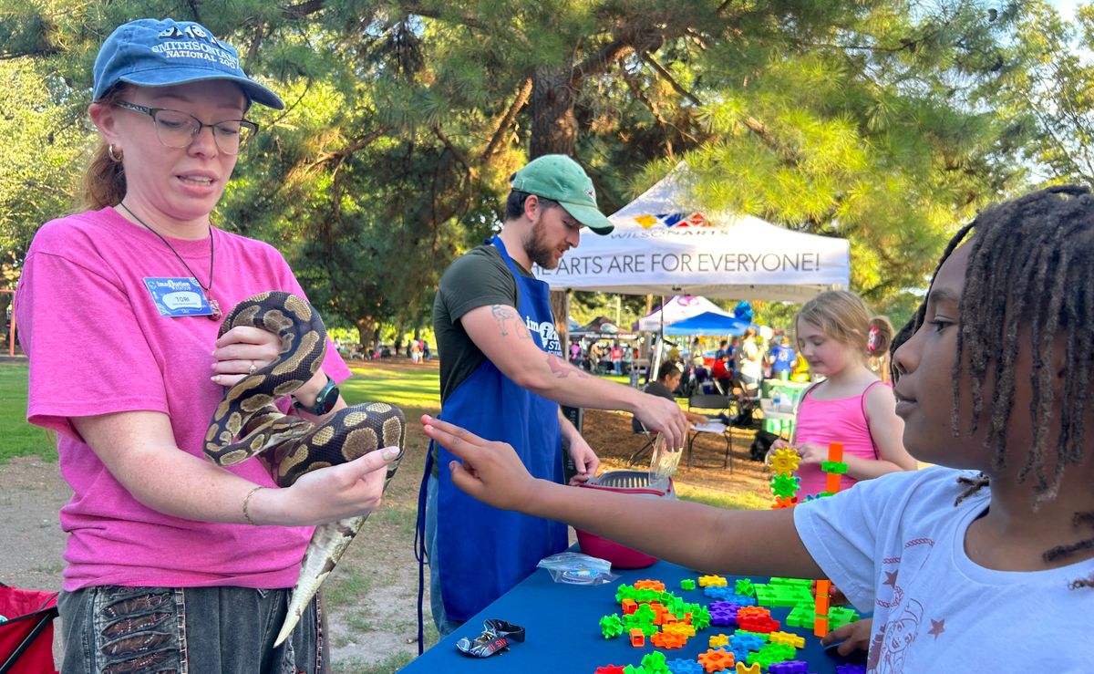 Family fun at National Night Out