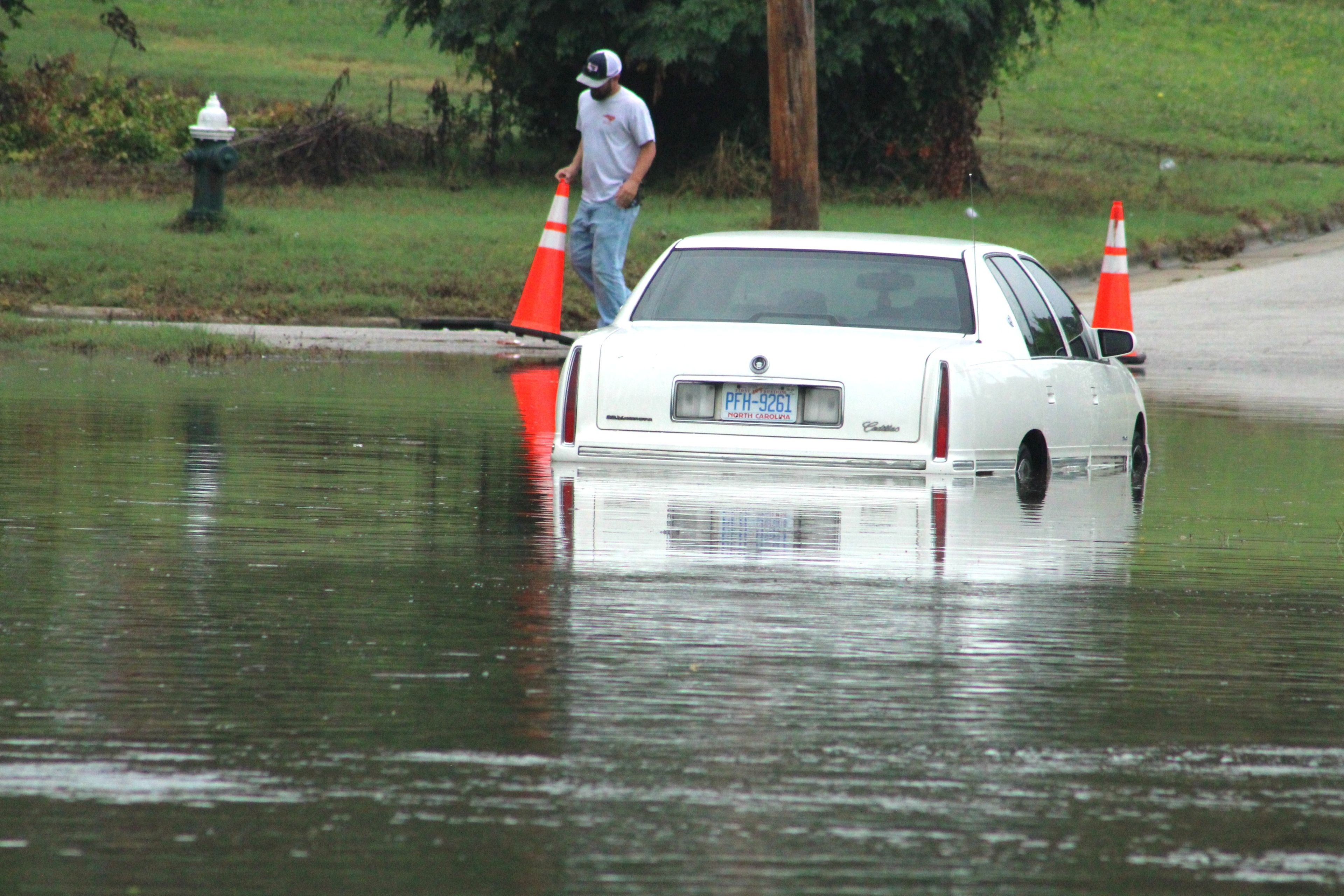 Storms flood Wilson roads, streets