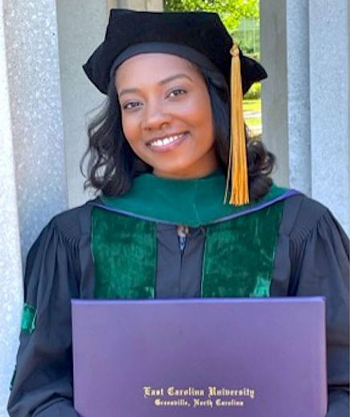 Sc. Doctor Graduated Wilson doctor graduates from ECU medical school