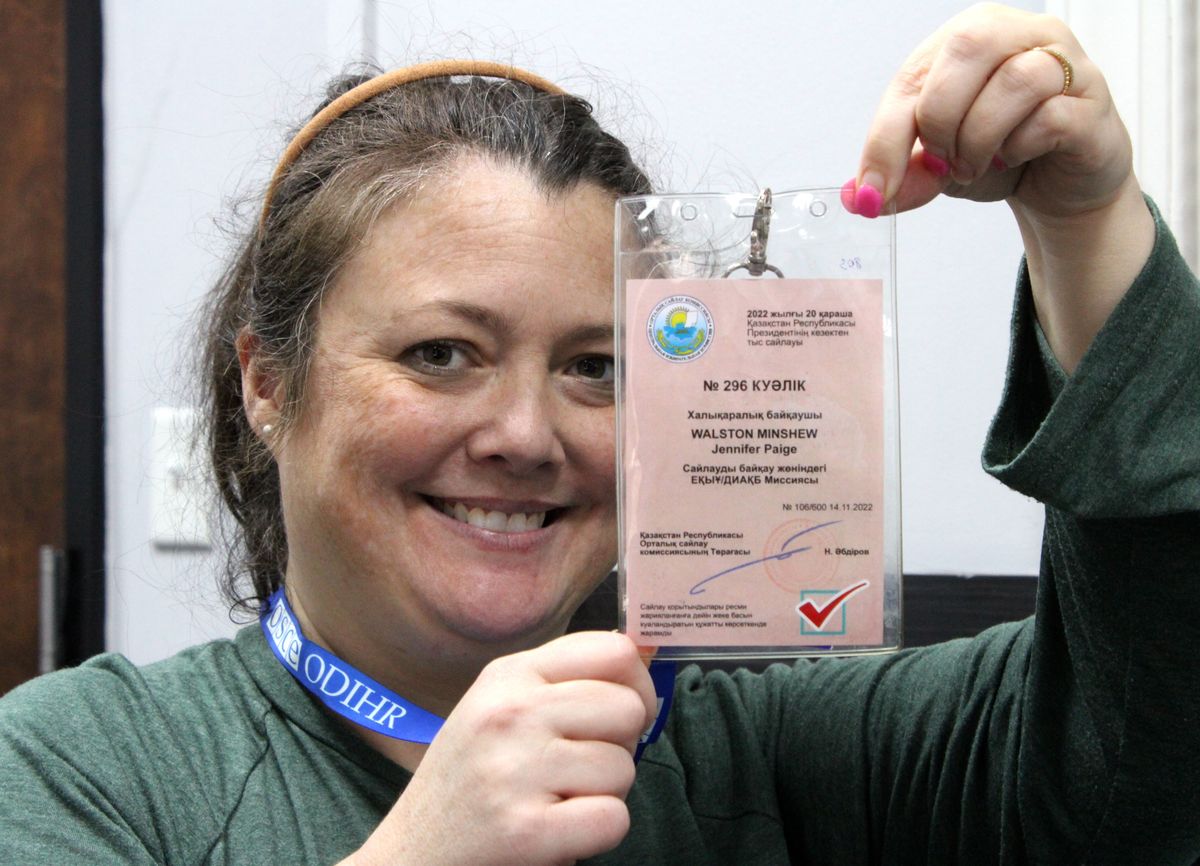 Overseas elections observer says right to vote is 'biggest freedom'