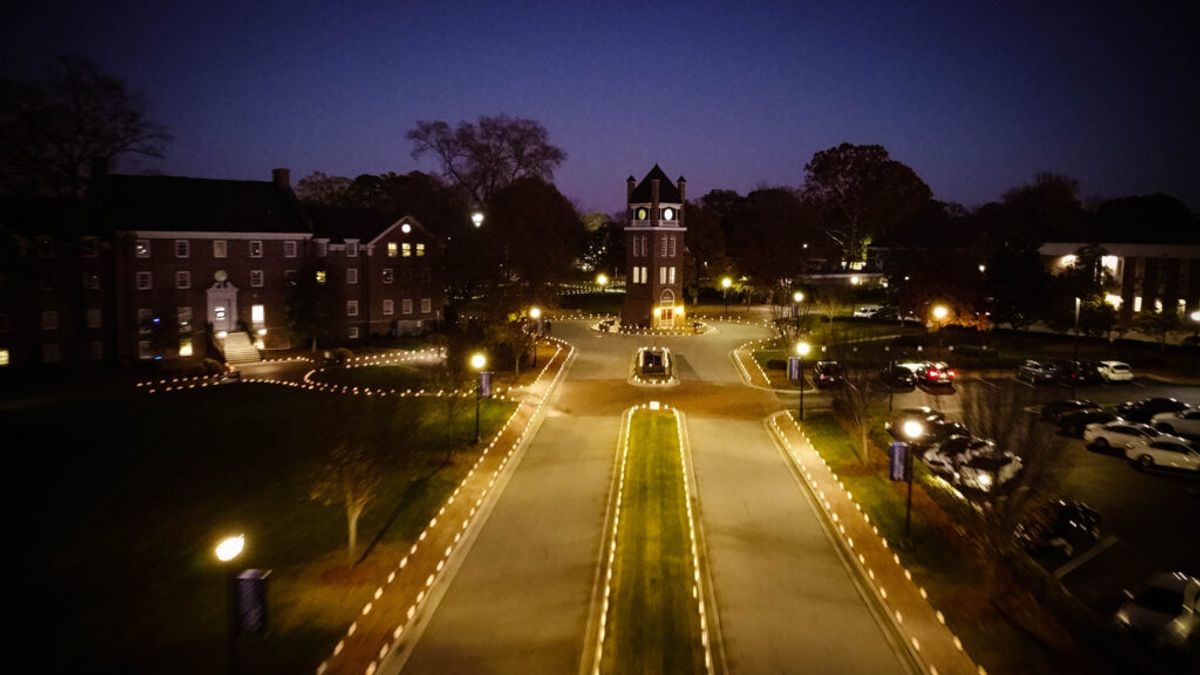Barton campus will shine Tuesday with 2,500 luminaries