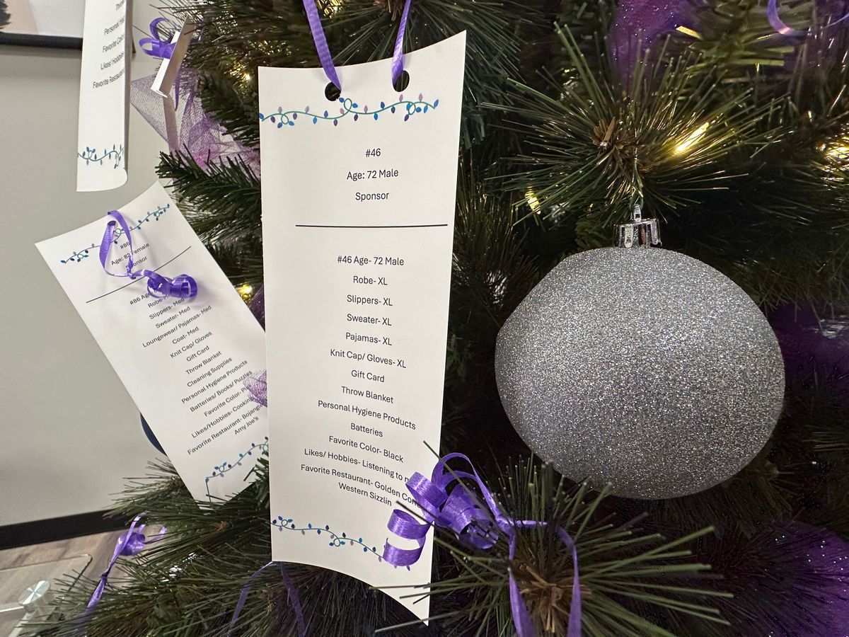 Be Santa for a senior in need this Christmas