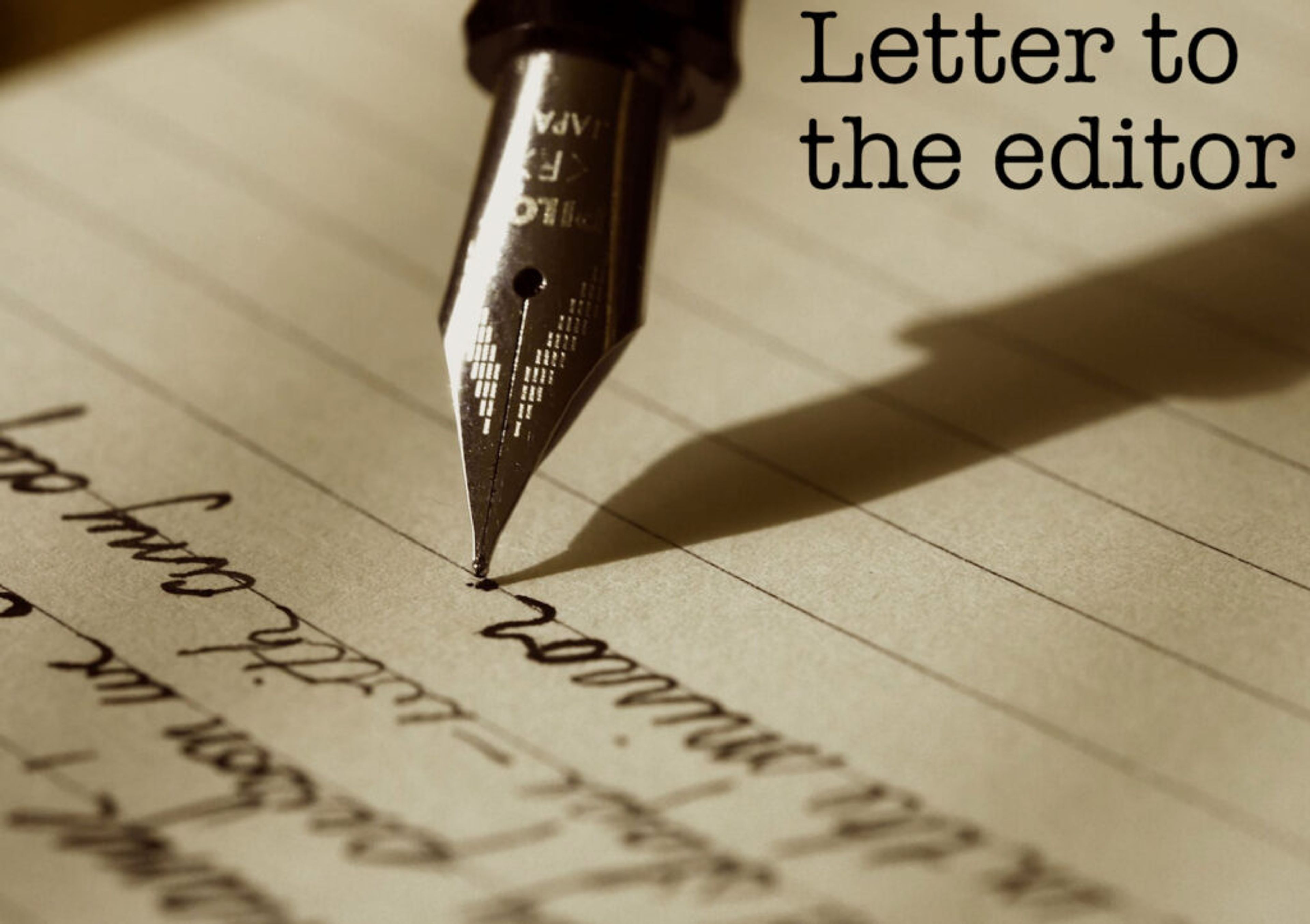 The Wilson Times welcomes letters to the editor of 350 words or fewer. Letters should be signed with the writer’s name and hometown. Include a phone number for verification purposes. Phone numbers are not published. Email your letter to the editor to letters@wilsontimes.com.