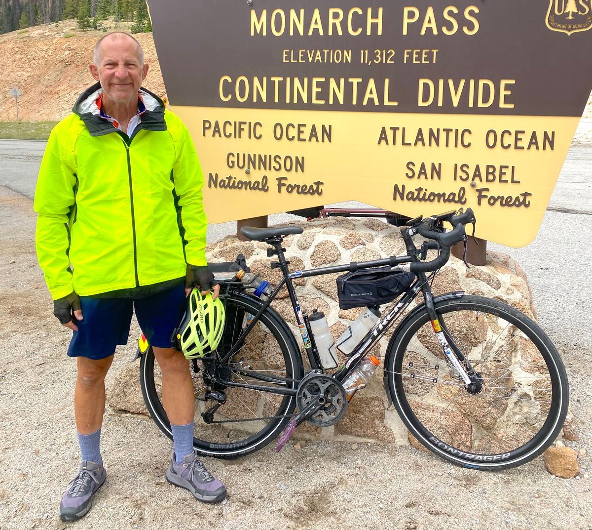 Schiefer bikes across country for MS fundraiser