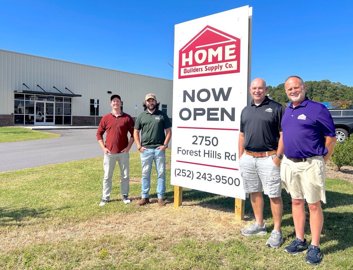 Down to Business: Home Builders Supply settling in its new store