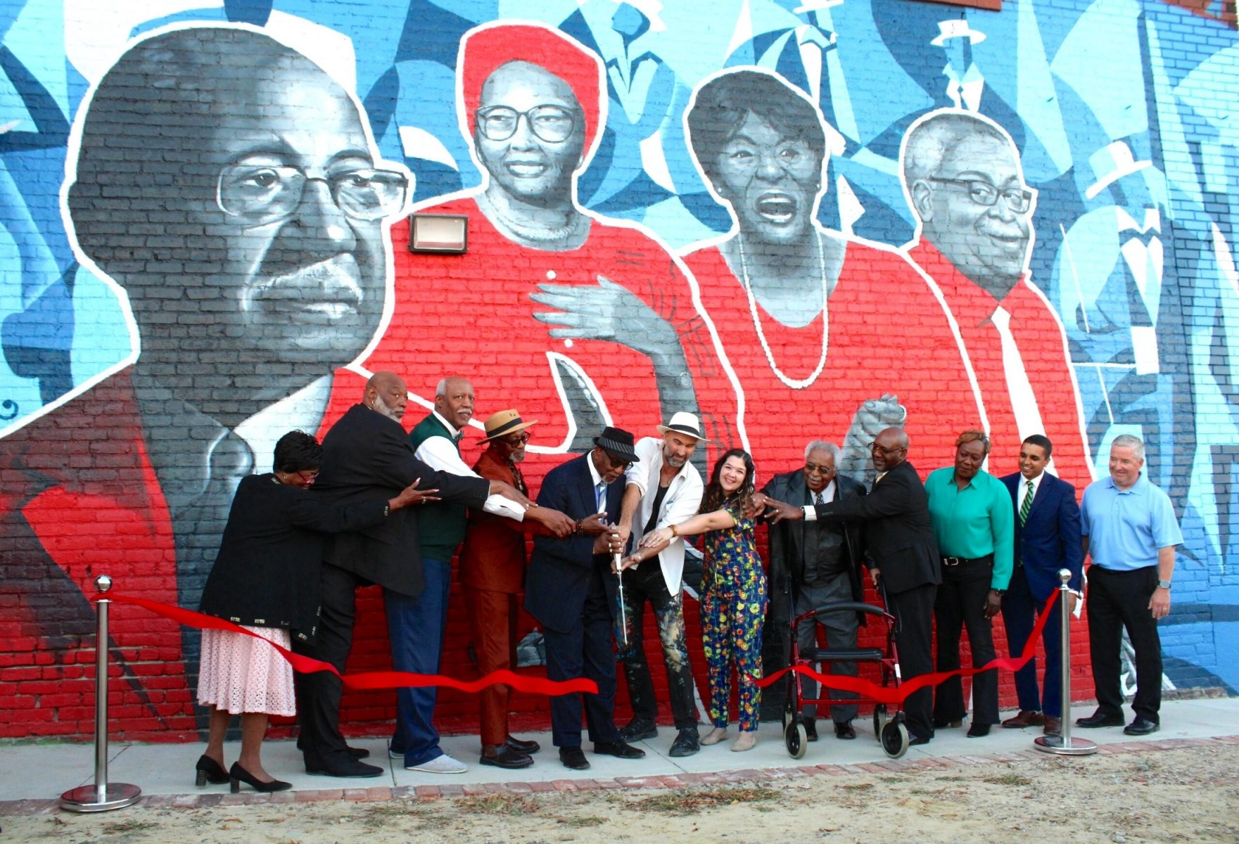 Mural a sign of 'changing times'