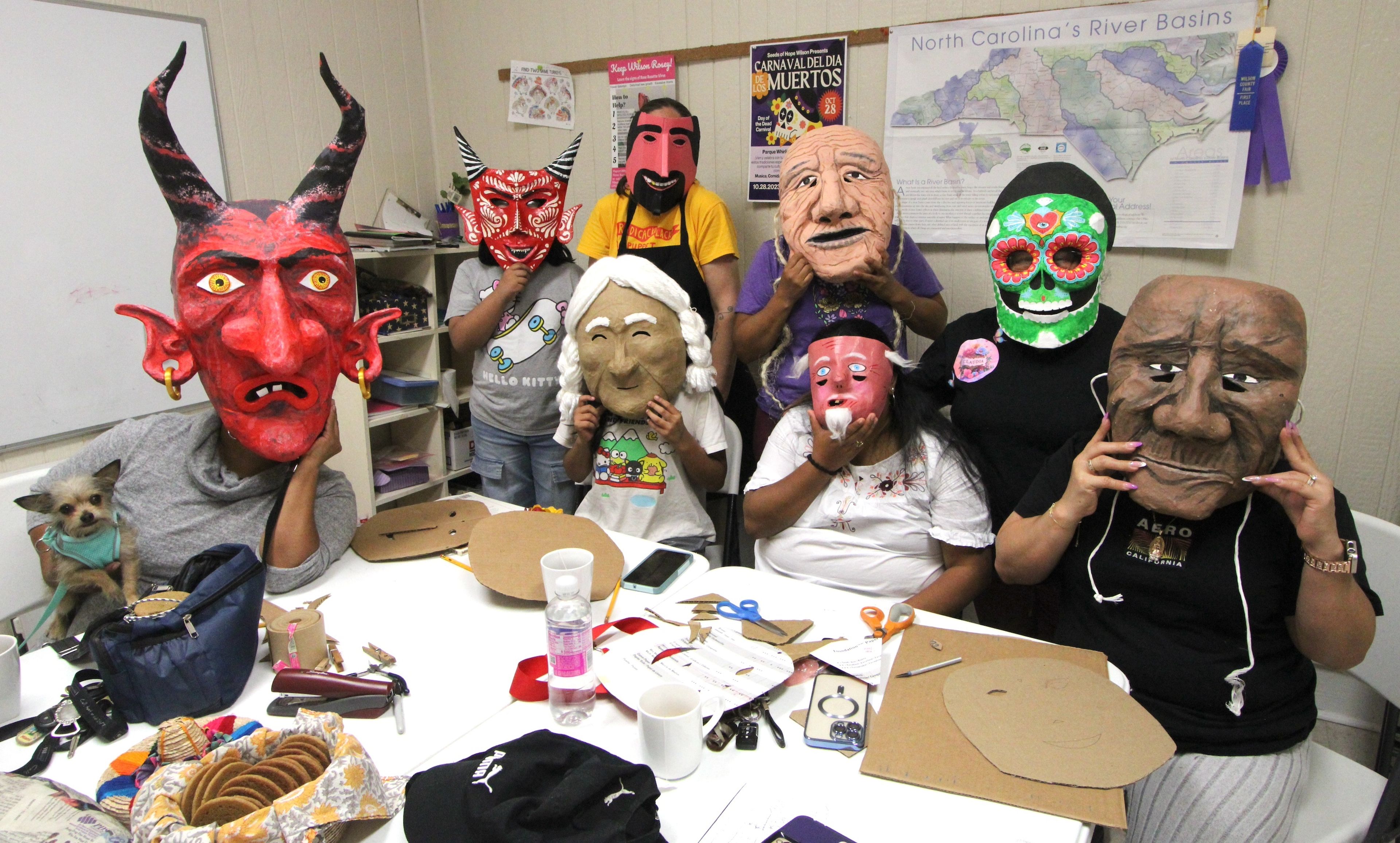 Being creative with masks