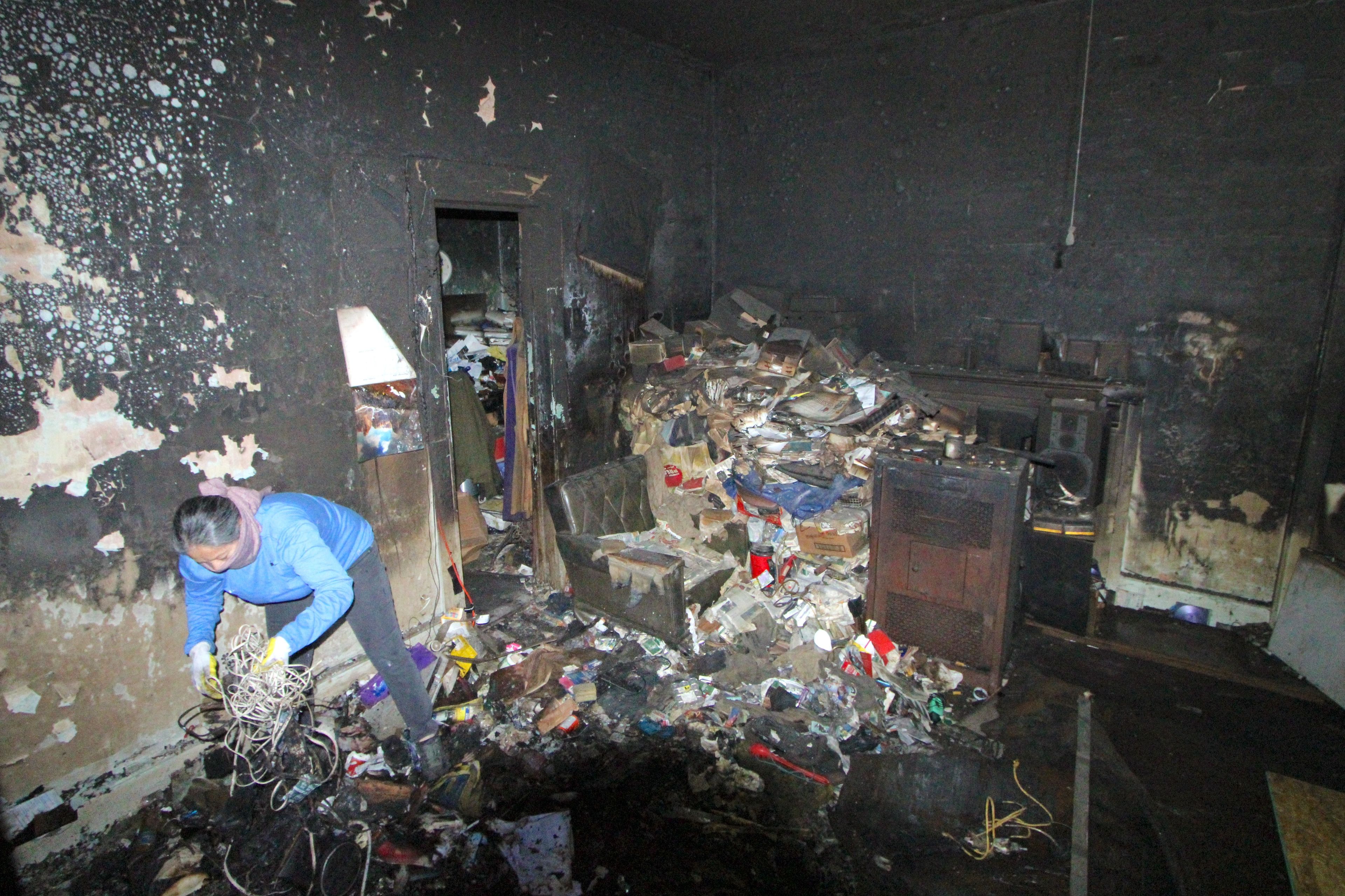 Brothers displaced in Carroll Street fire