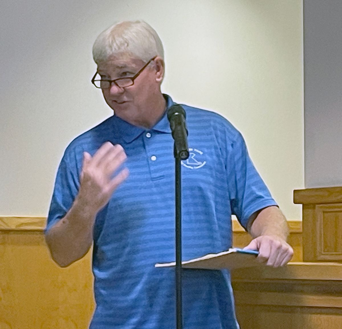 Candidate questions process for filling vacant presiding com...