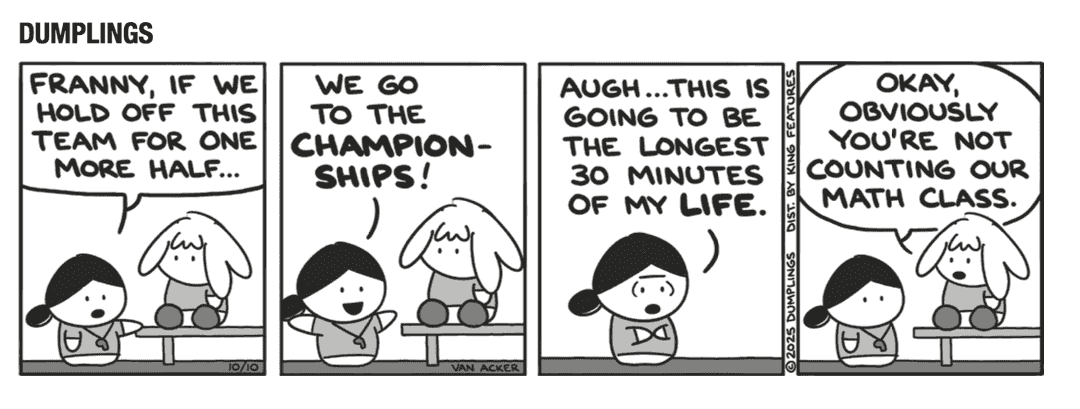 Comics to make you smile and puzzles to exercise your brain cells are ...