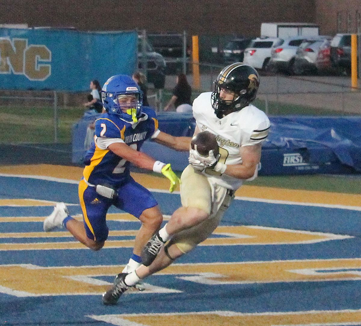 Knights throttle Raiders behind 4 TD passes, 5 INT